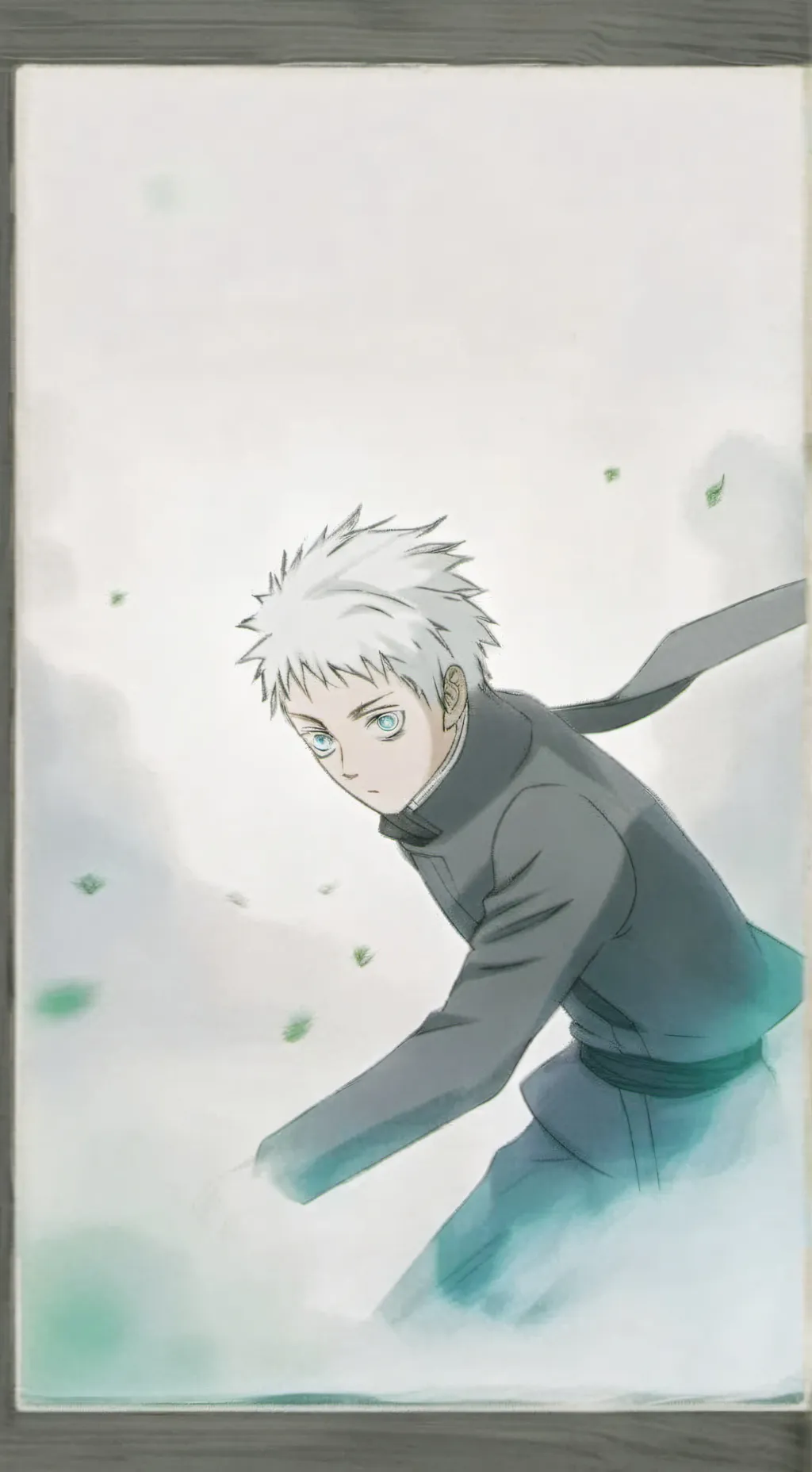 ai character: Gojo JJK background