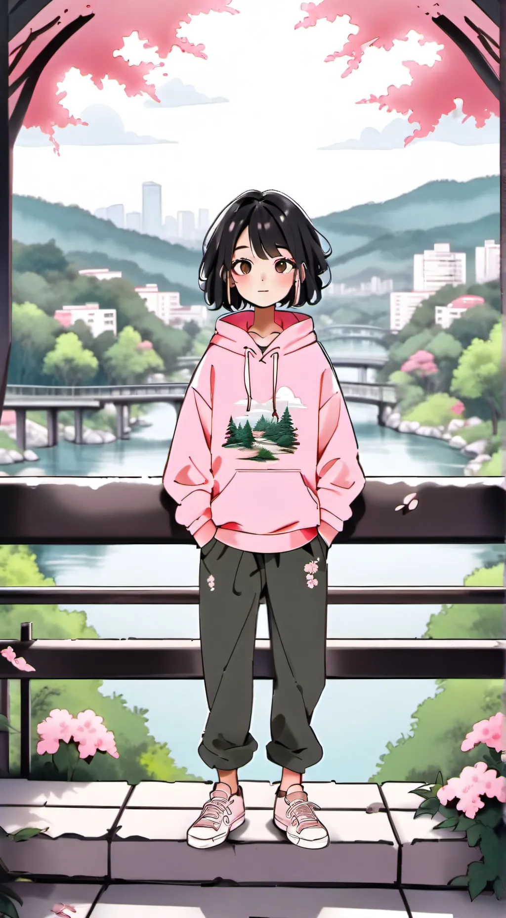 ai character: adryana aneesa background