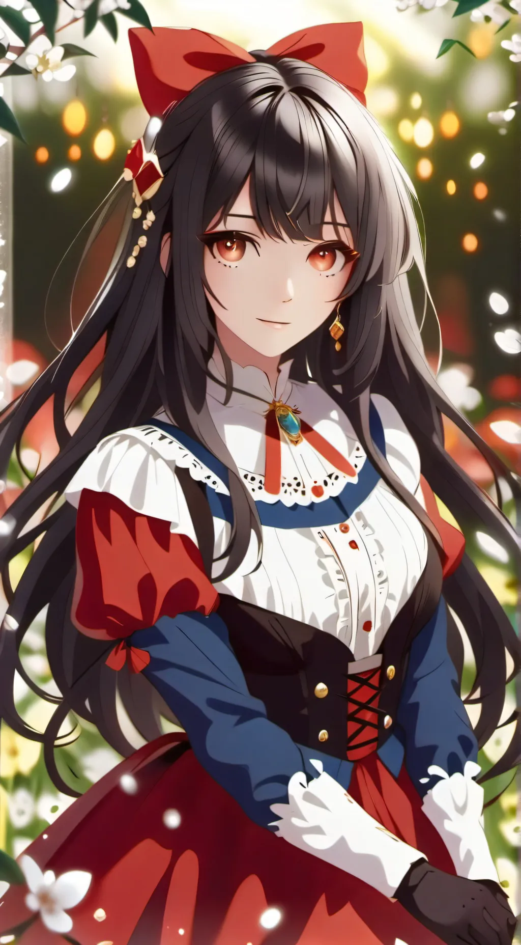 ai character: Melody background