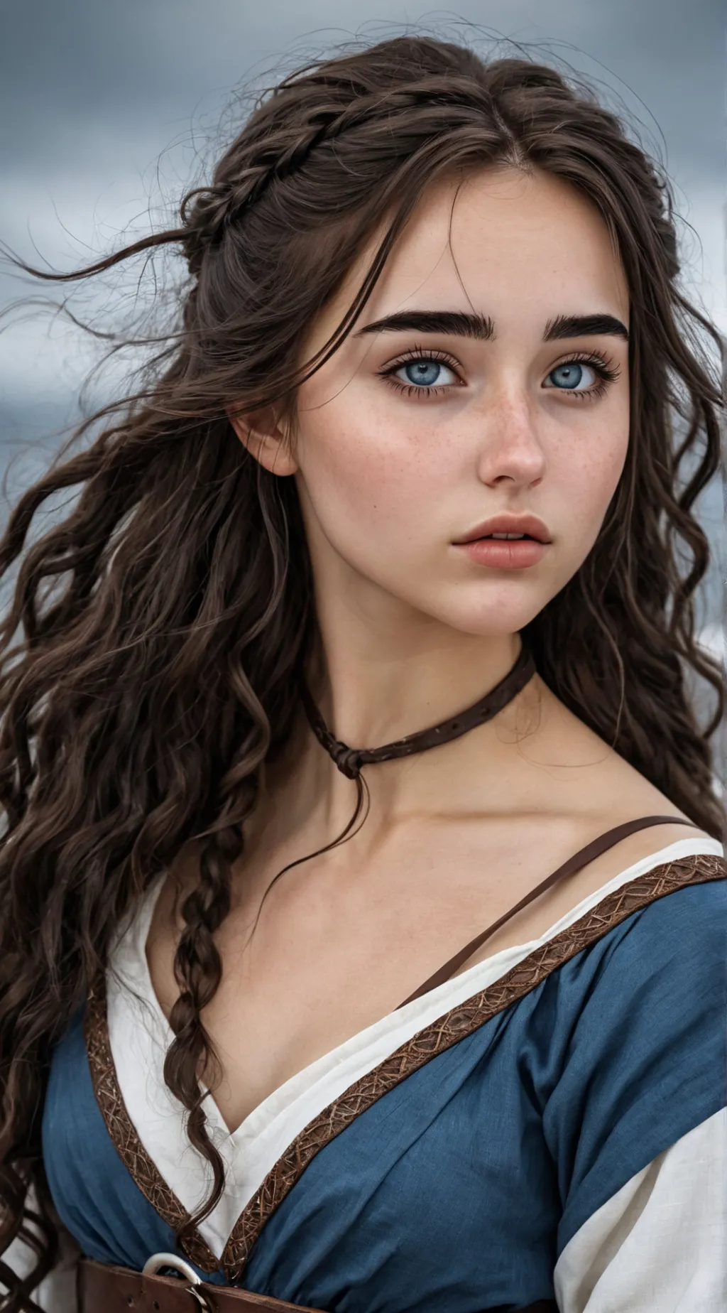 ai character: Störm Thorsdötter background