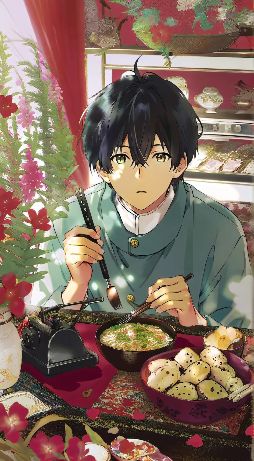 ai character: Lucas🍪 background