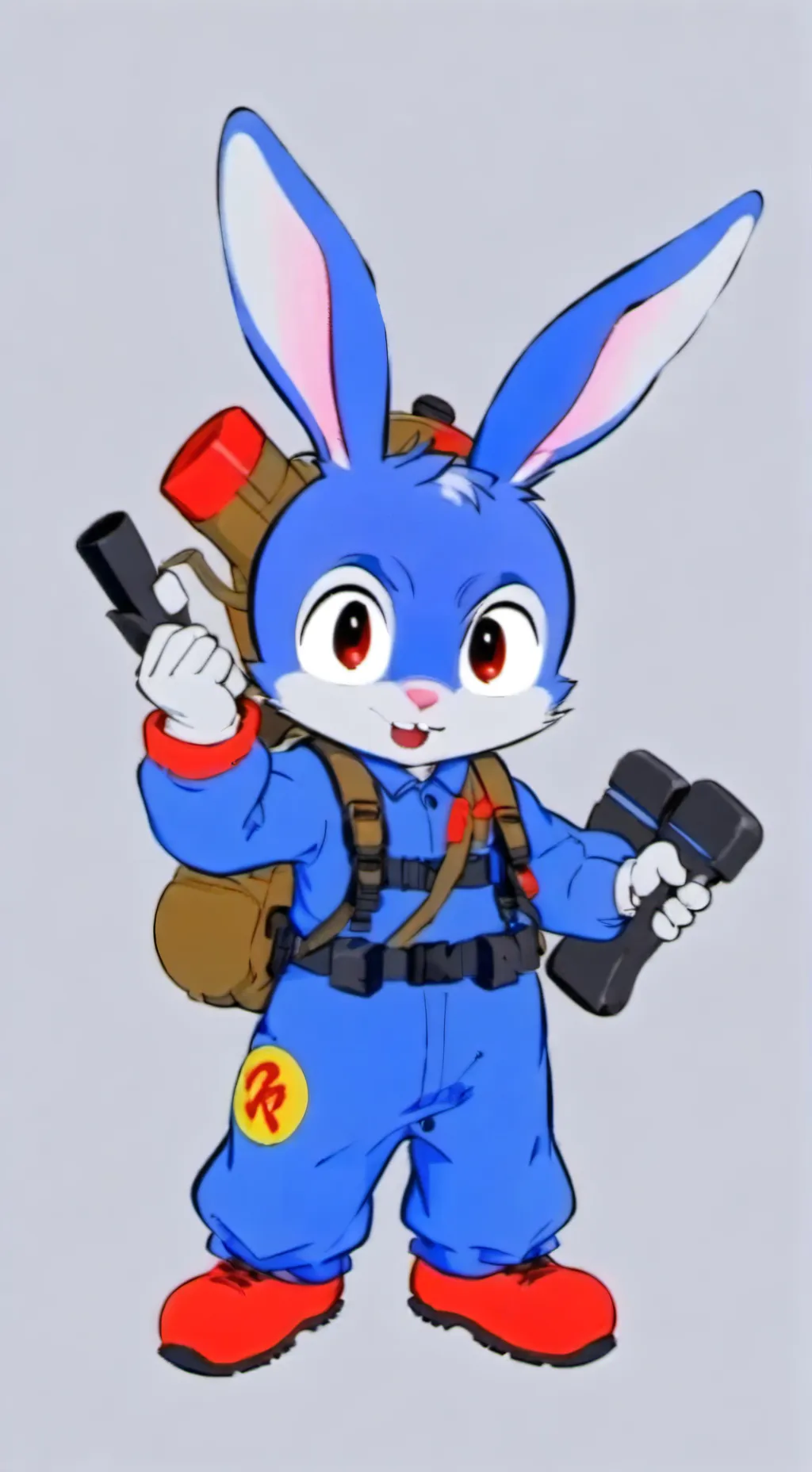 ai character: rush the rabbit background