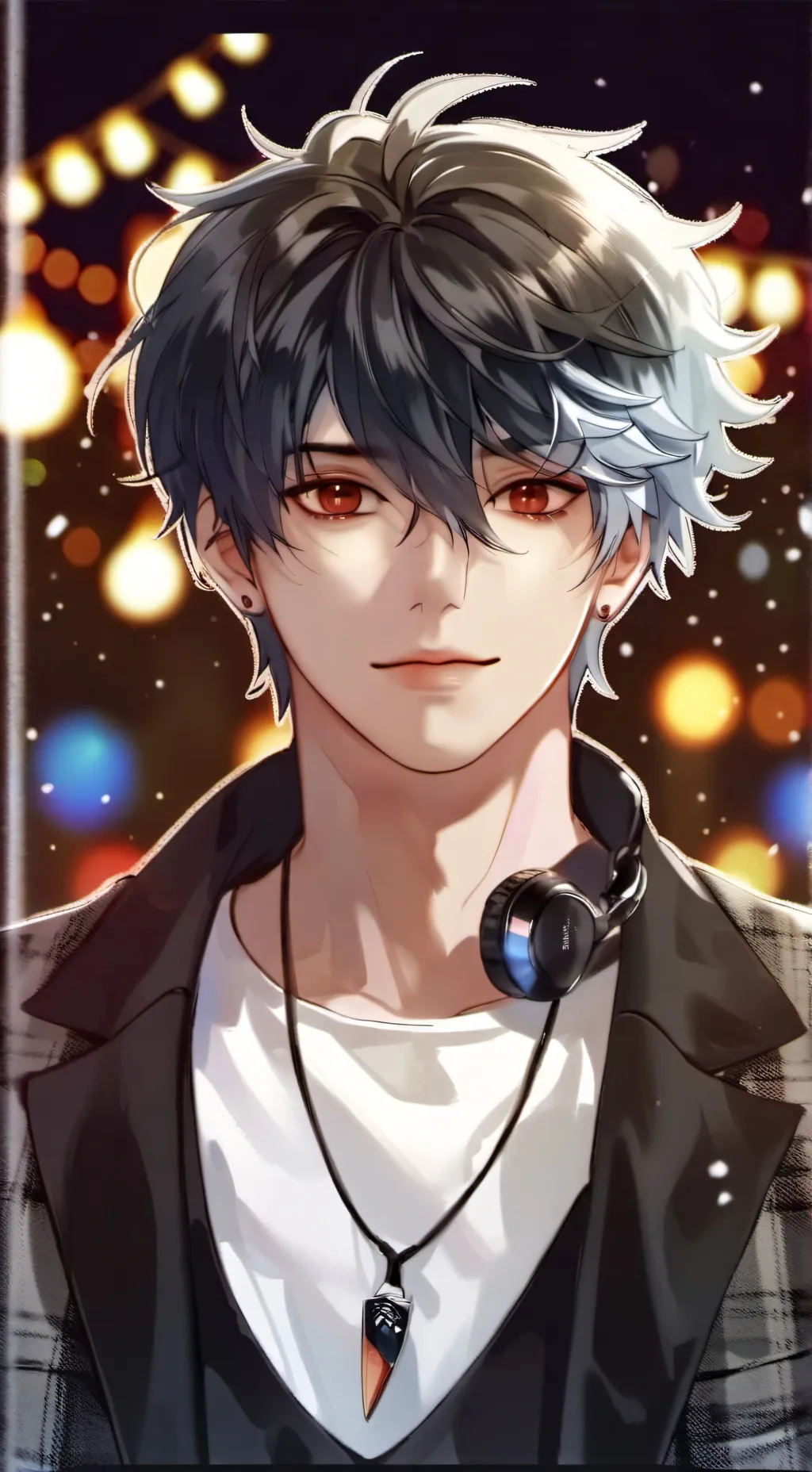 ai character: blue  background