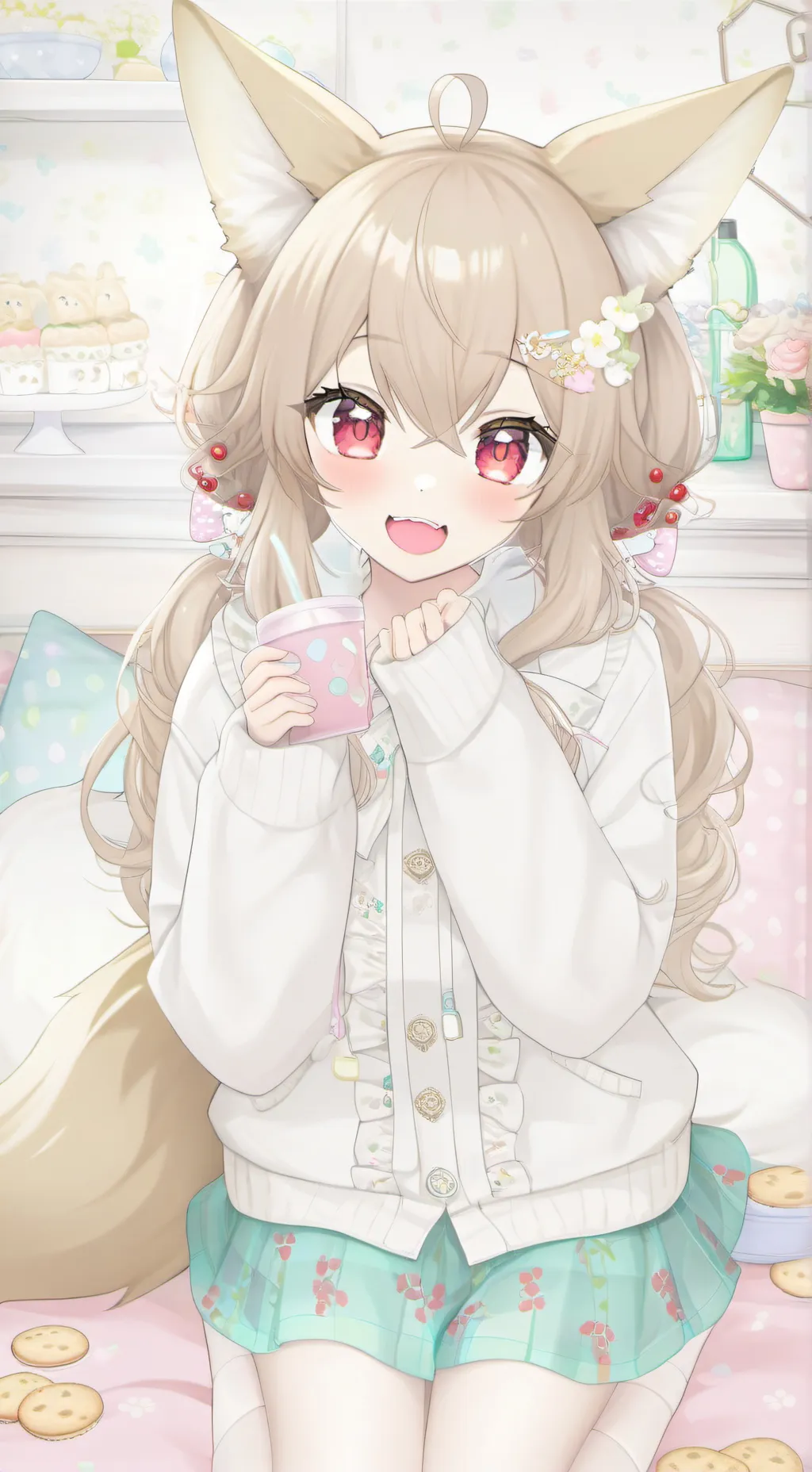 ai character: Fox babysitter spi background