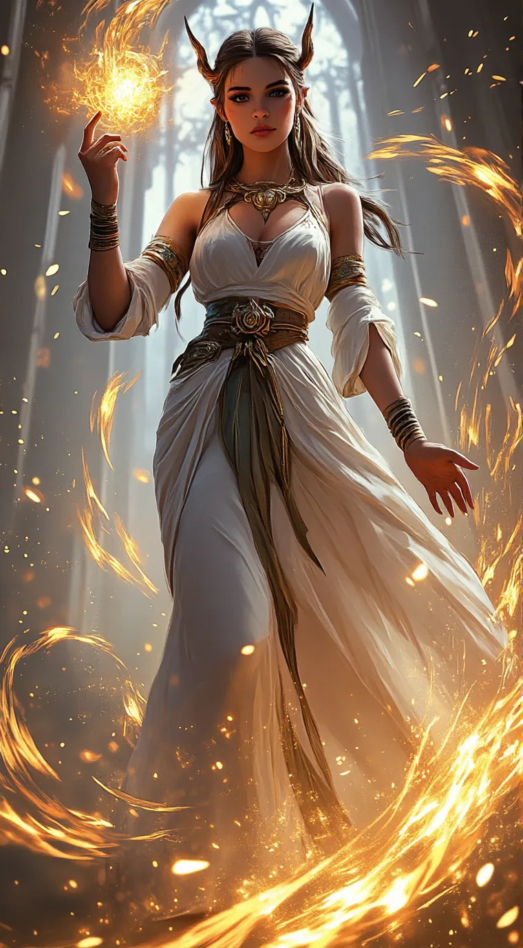 ai character: Neue gott heit background