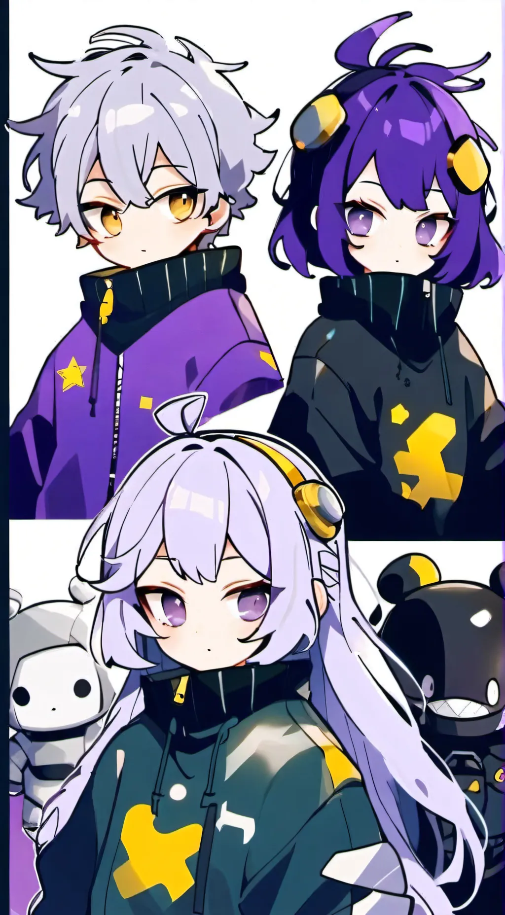 ai character: Murder Drones background