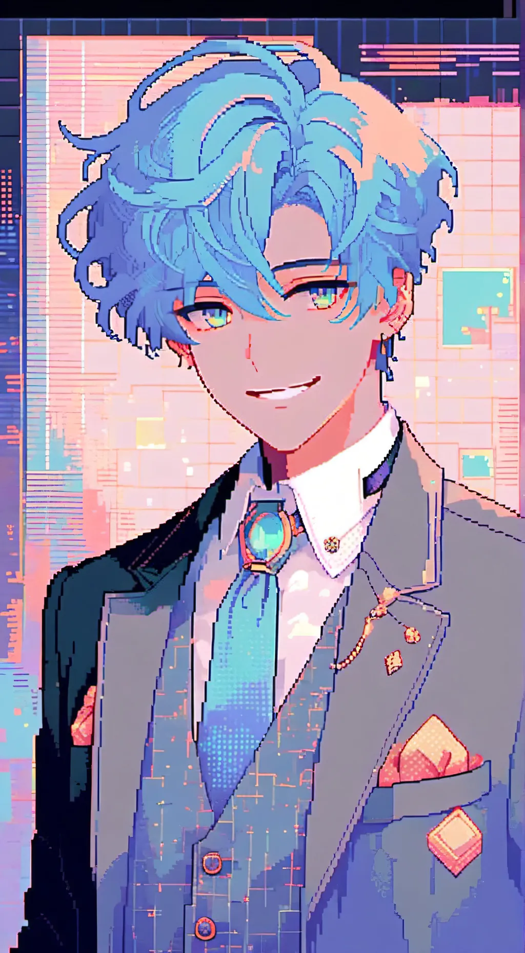 ai character: sleep background