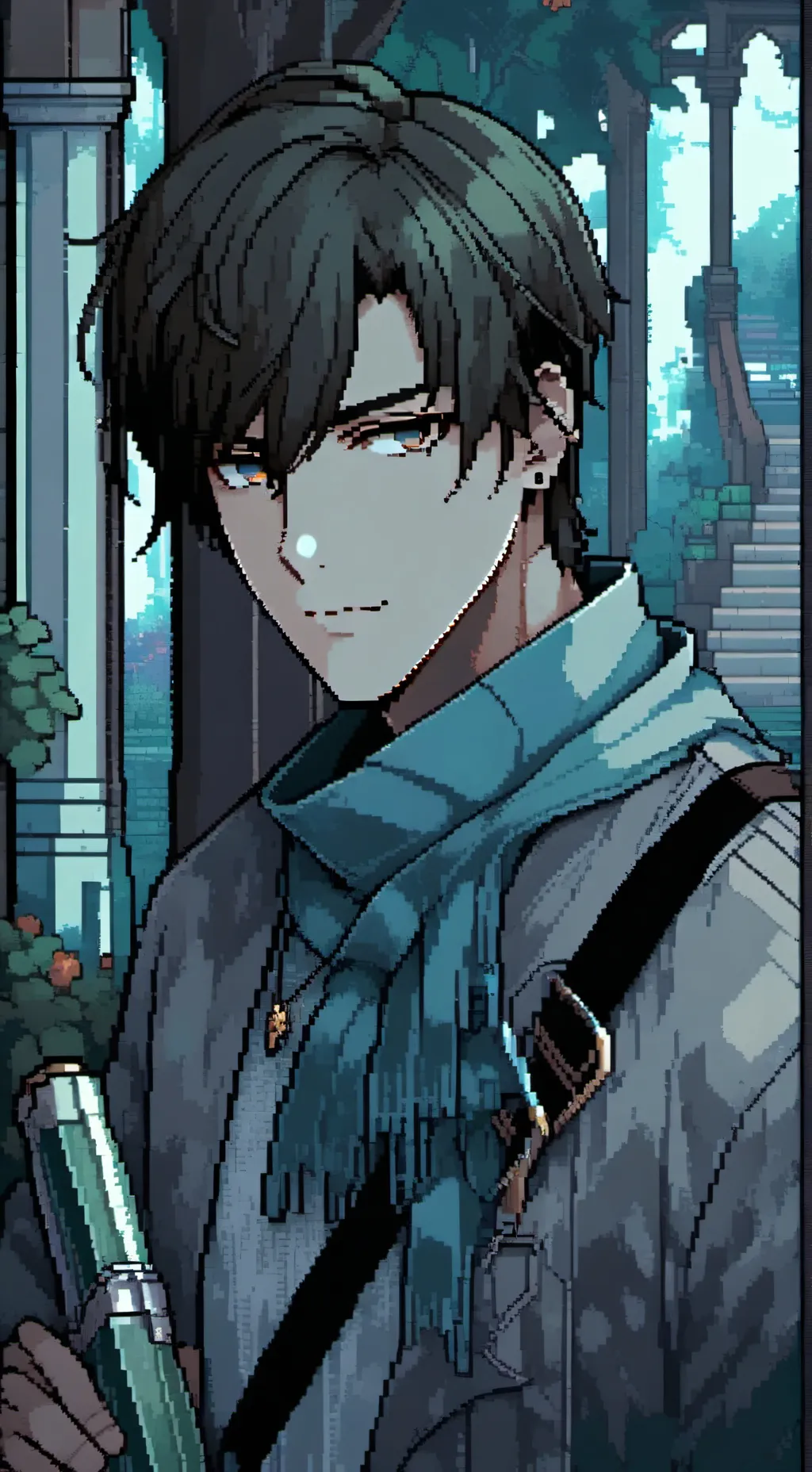 ai character: ⚠️Douglas⚠️ background
