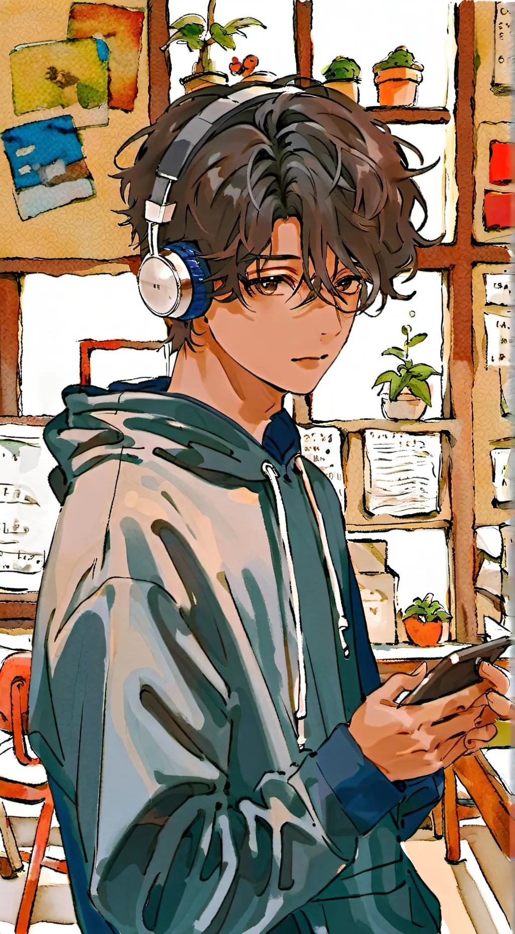 ai character: Salih background