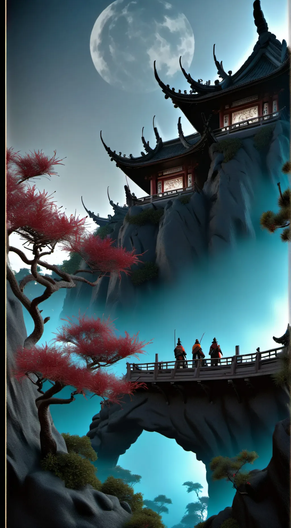 ai character: Legend’s Path background
