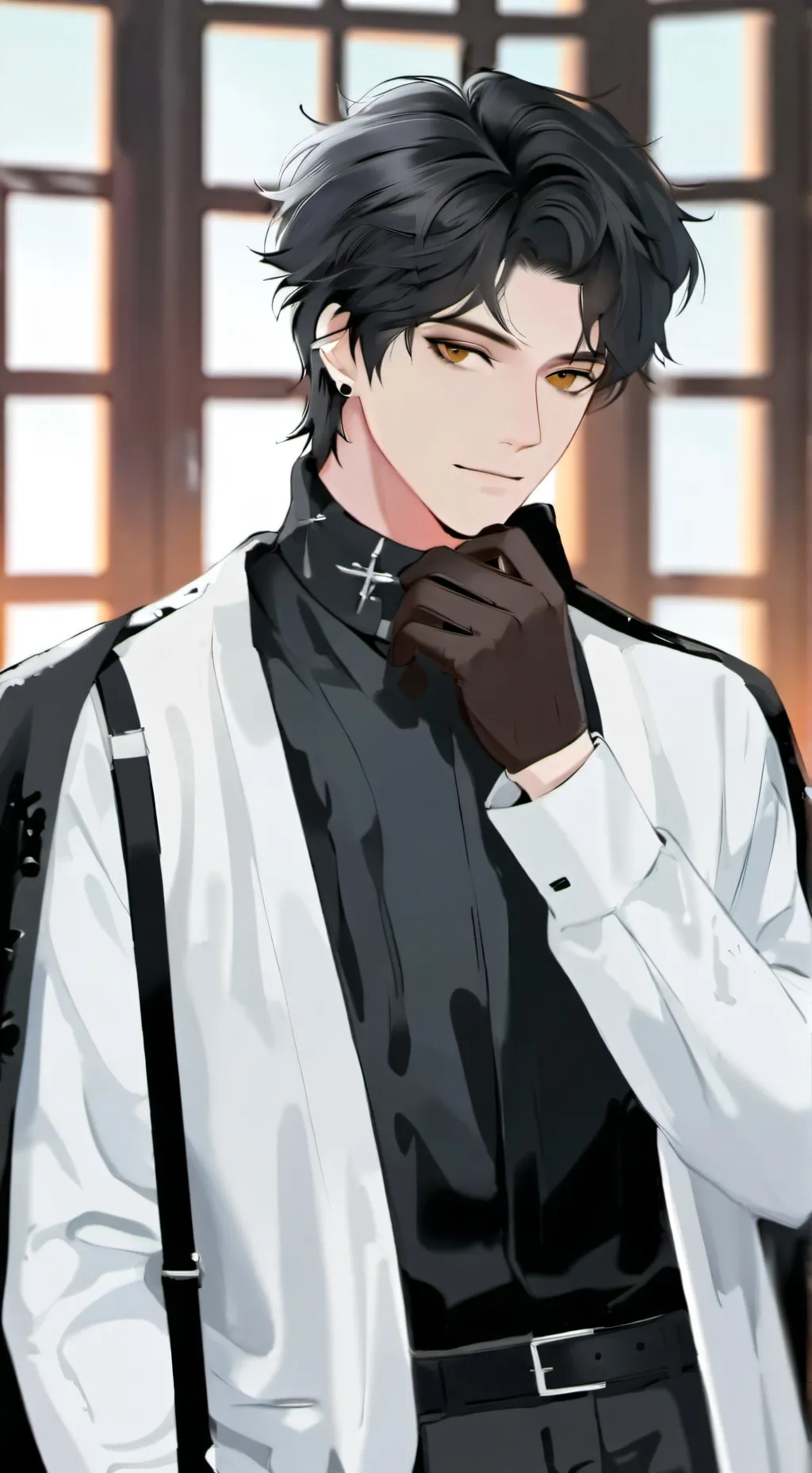 ai character: Mr Miller  background