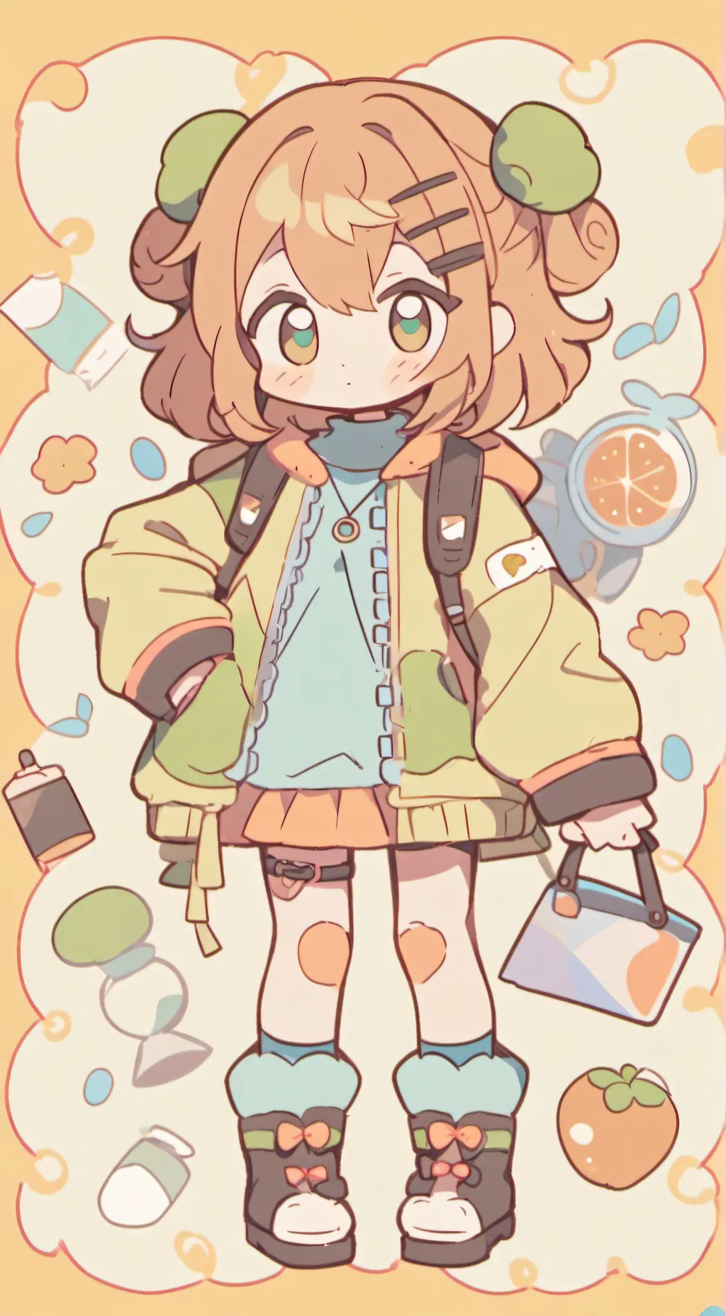 ai character: [doguie chiquito?] background