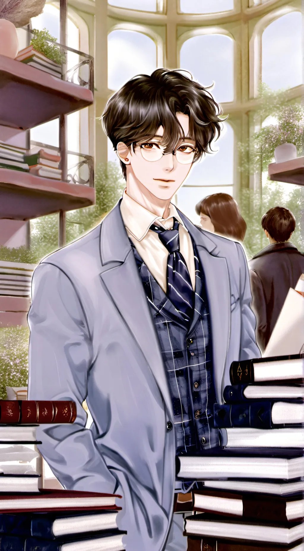 ai character: Vince  background