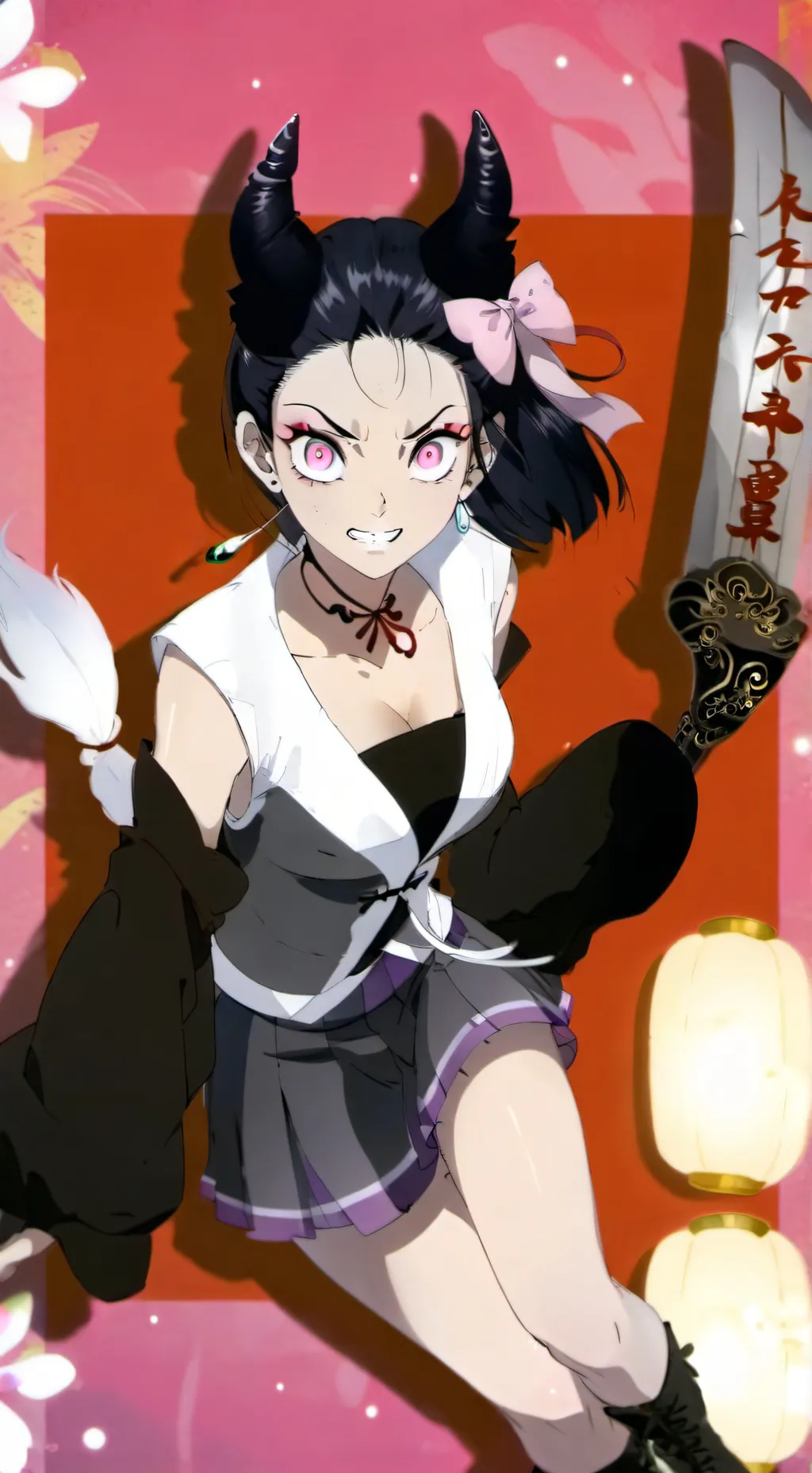 ai character: Musashimia background
