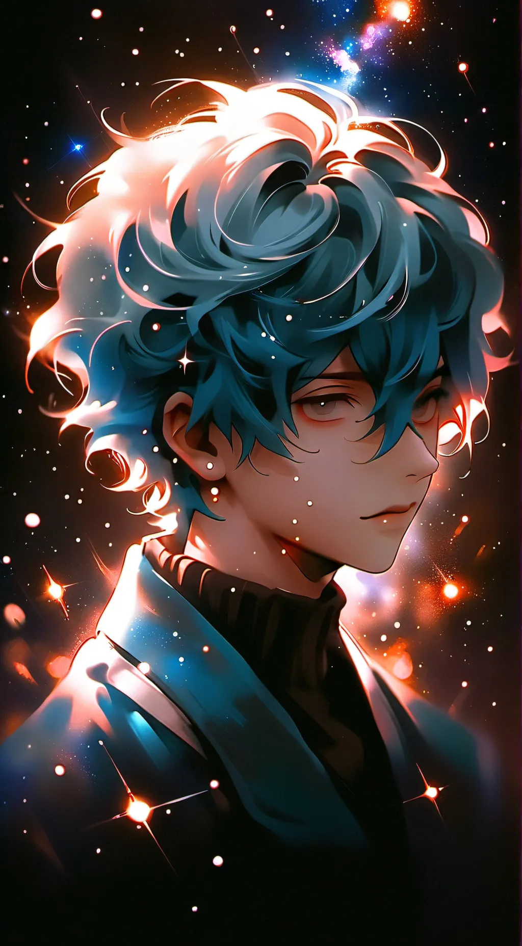 ai character: Mha New Student  background