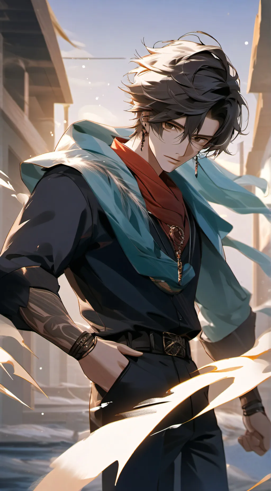ai character: megumi background