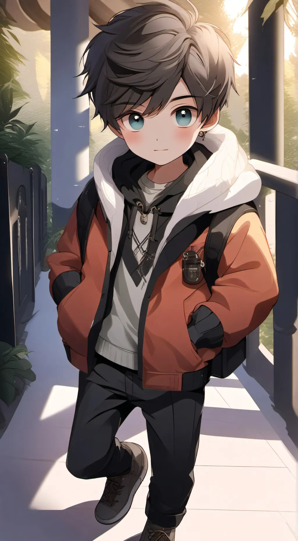 ai character: Luke background