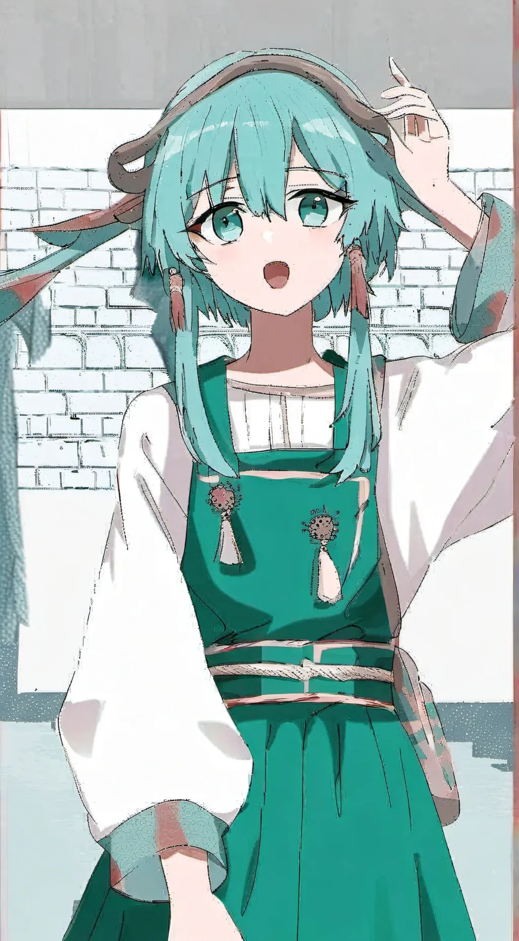 ai character: Miku tu novia❤ background