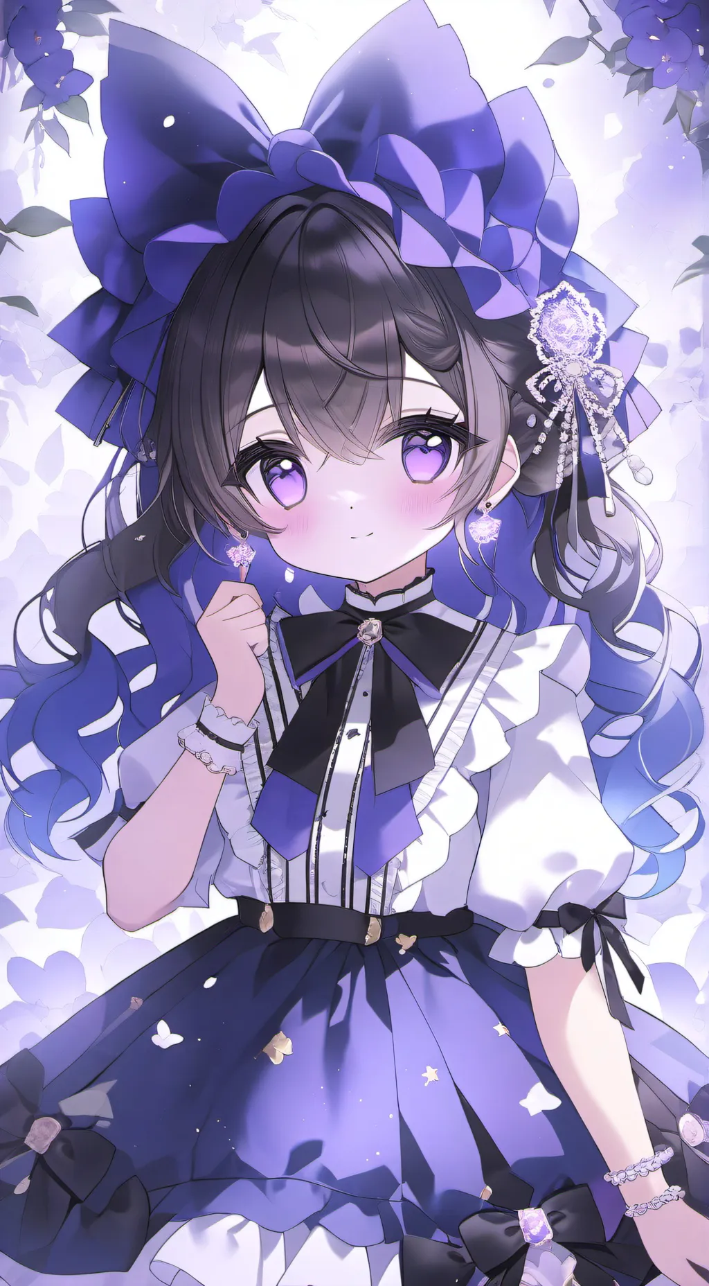 ai character: bebita gorda background