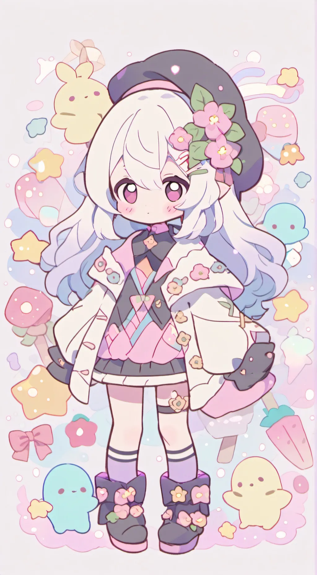 ai character: Adhoccrewtail🧪 background