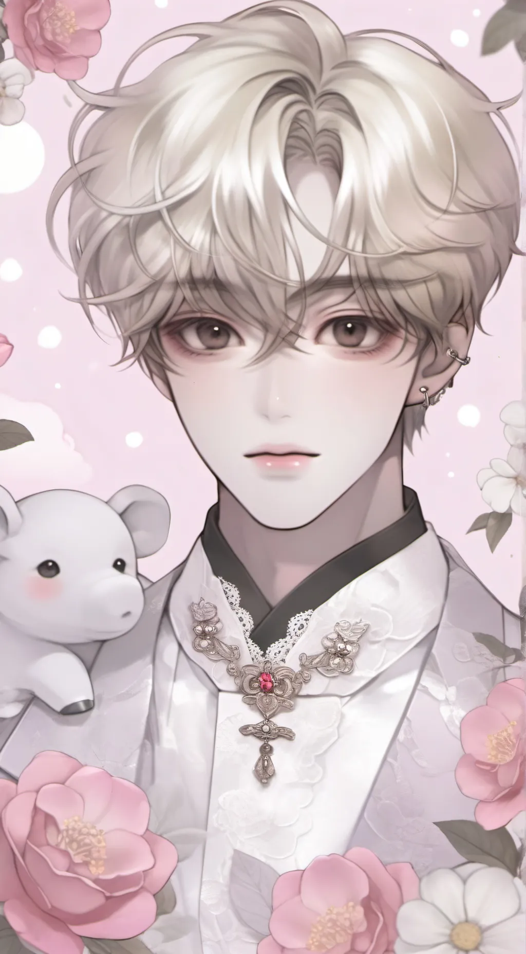 ai character: Hyunlix sick  background