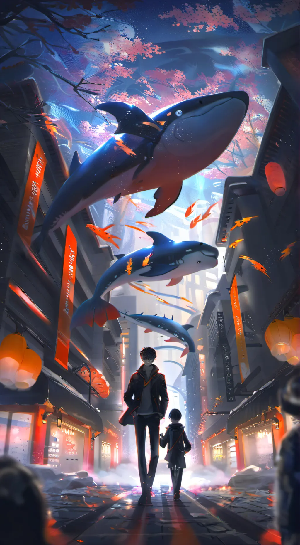 ai character: World of magic background