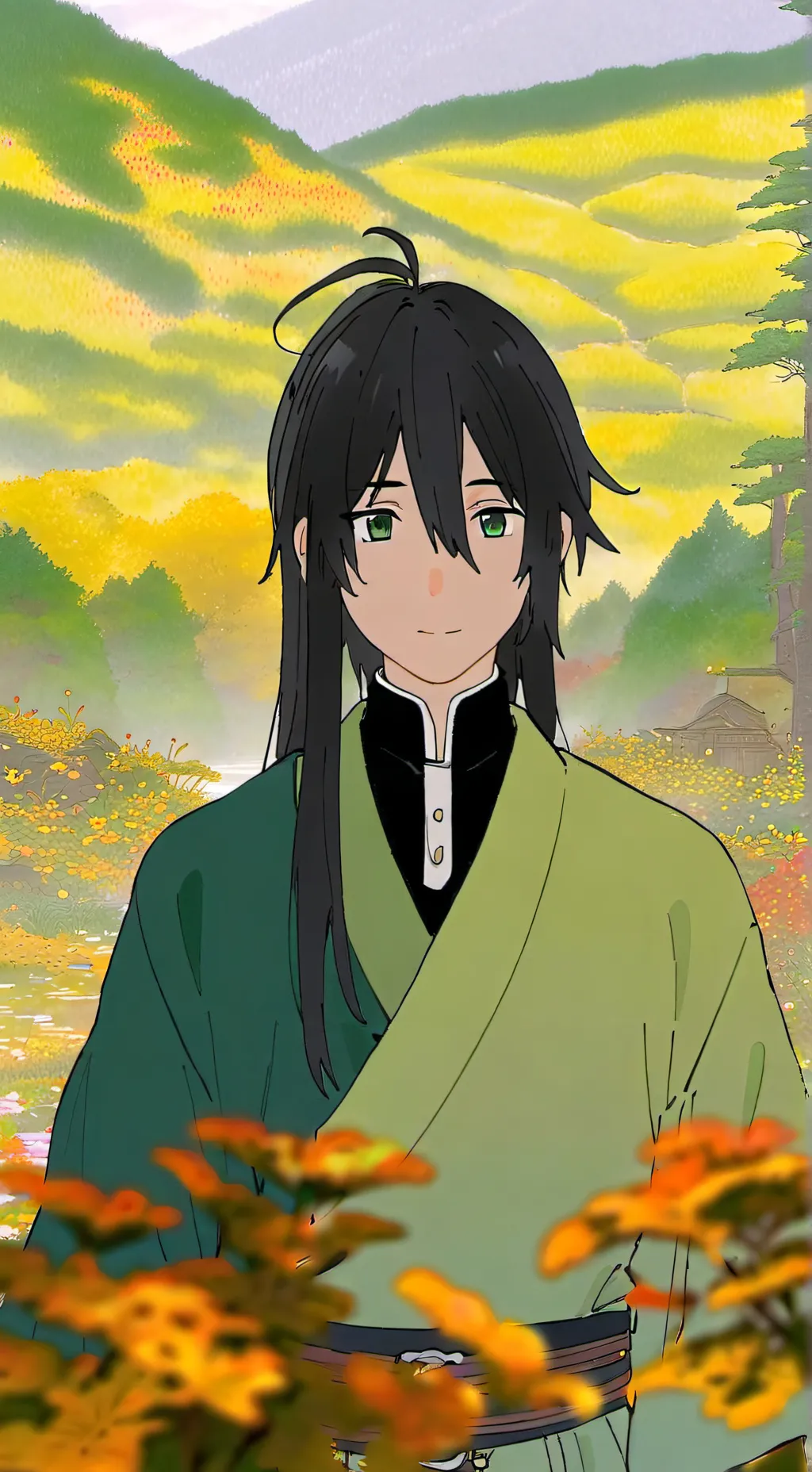 ai character: Evan background