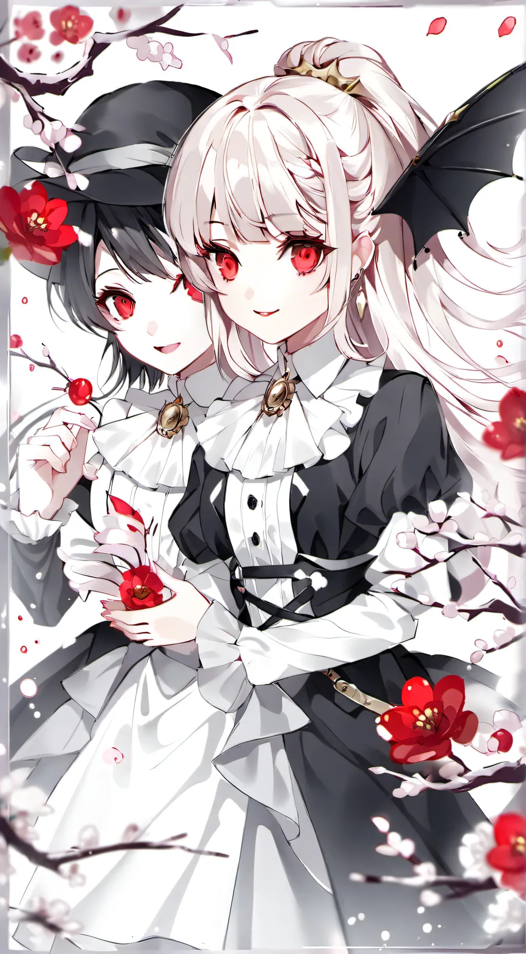 ai character: kaily and kally background