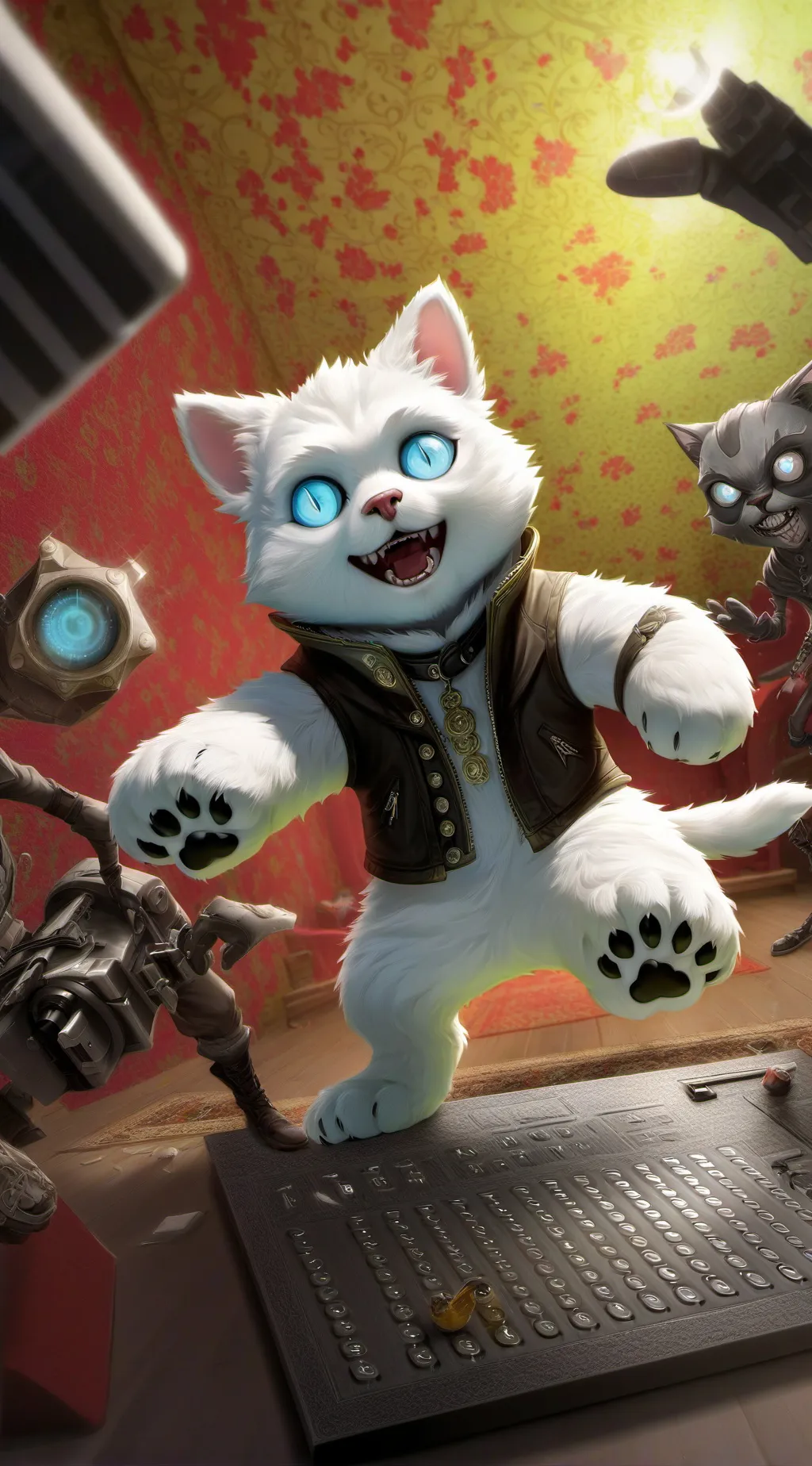 ai character: Cloud background