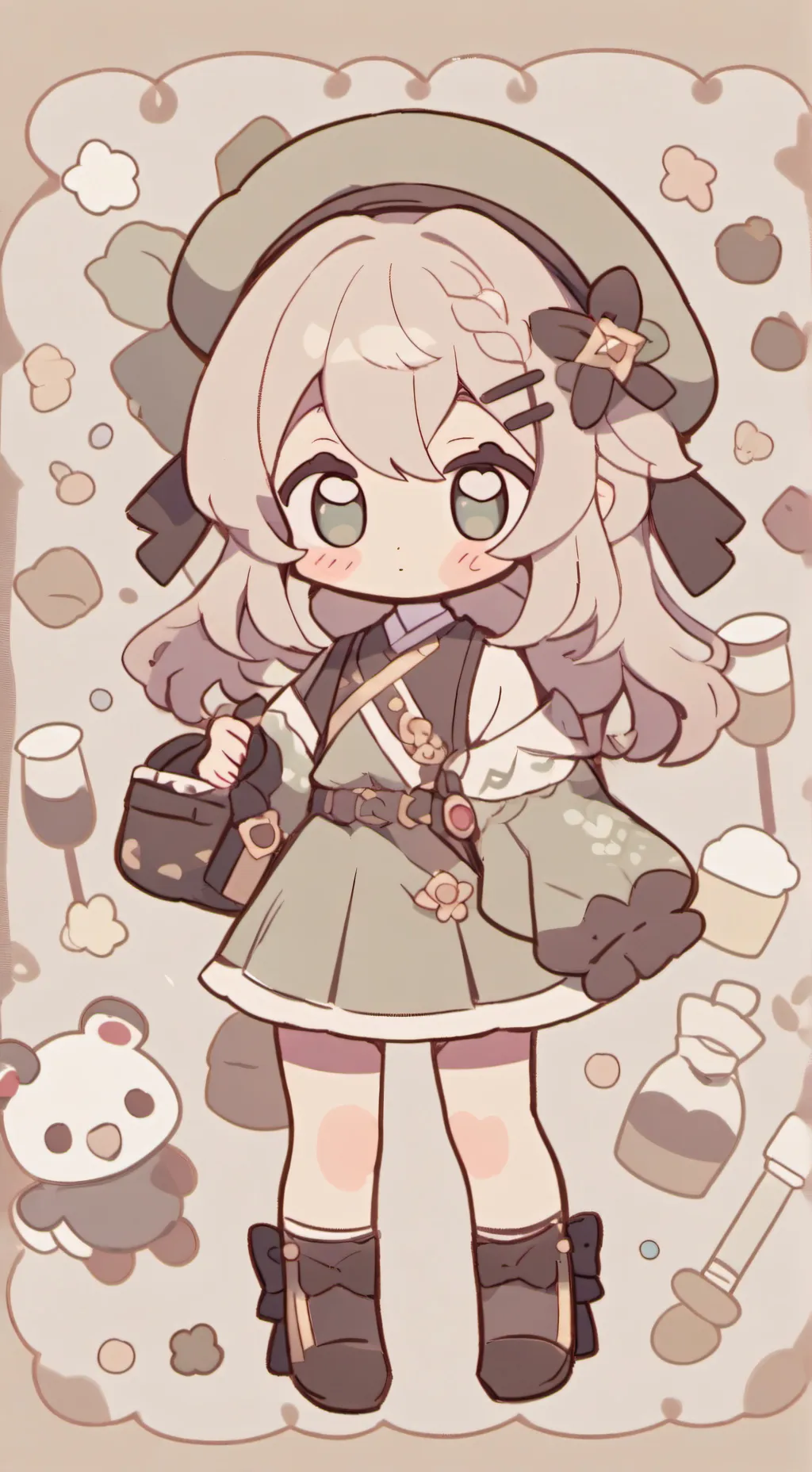 ai character: Tu madre background