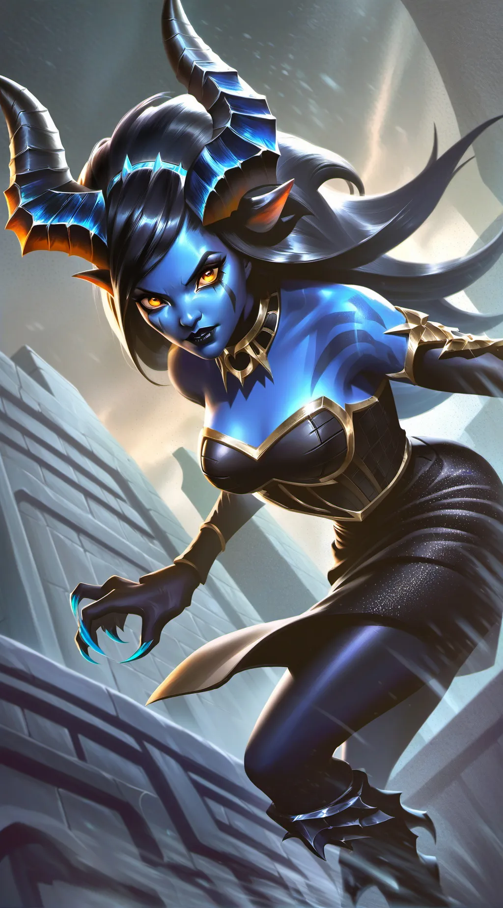 ai character: MONSTER UNIVERSITY background
