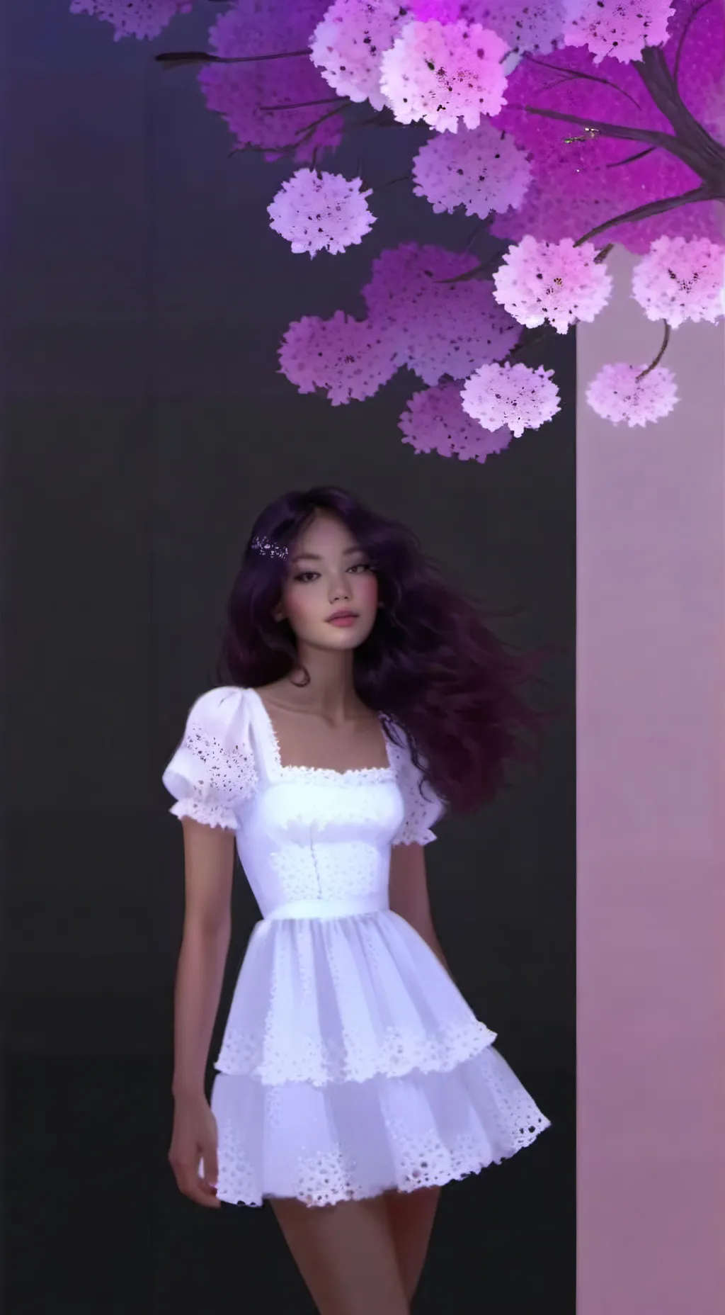 ai character: lily background