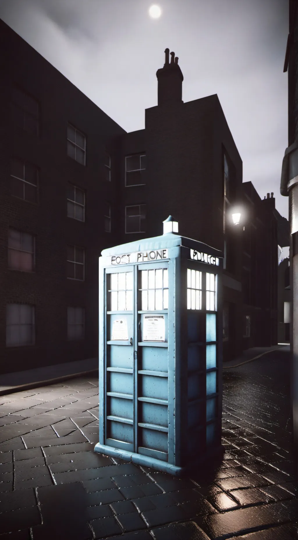 ai character: Doctor Who background