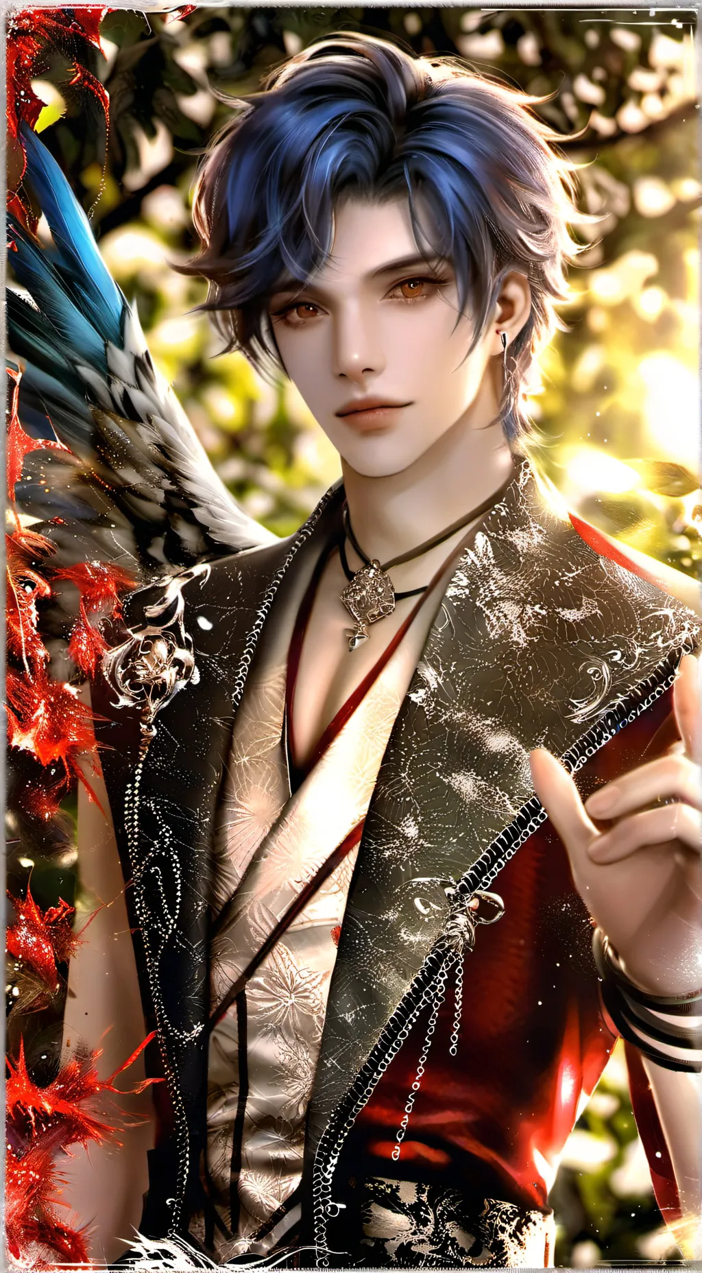 ai character: Ricky background