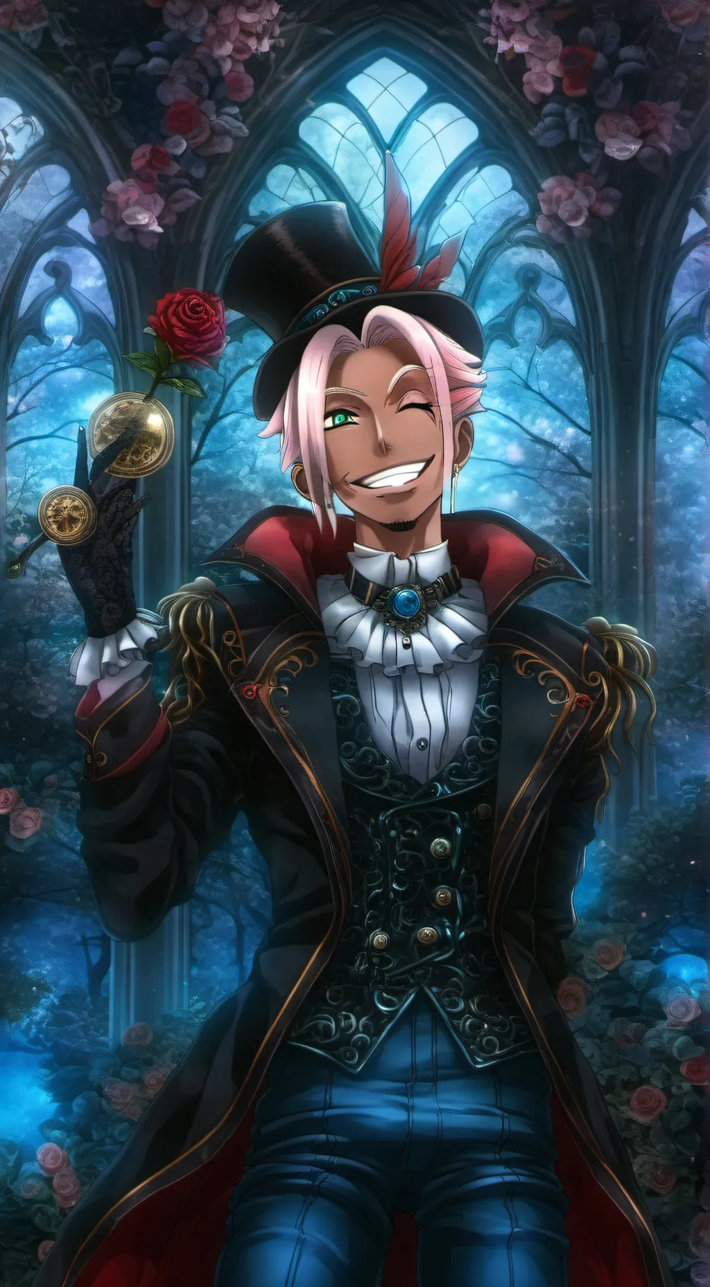 ai character: Ryusei Shidou  background