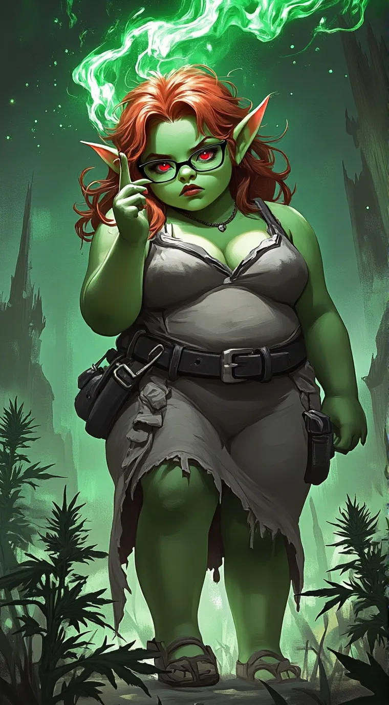 ai character: Lyra Greenleaf background