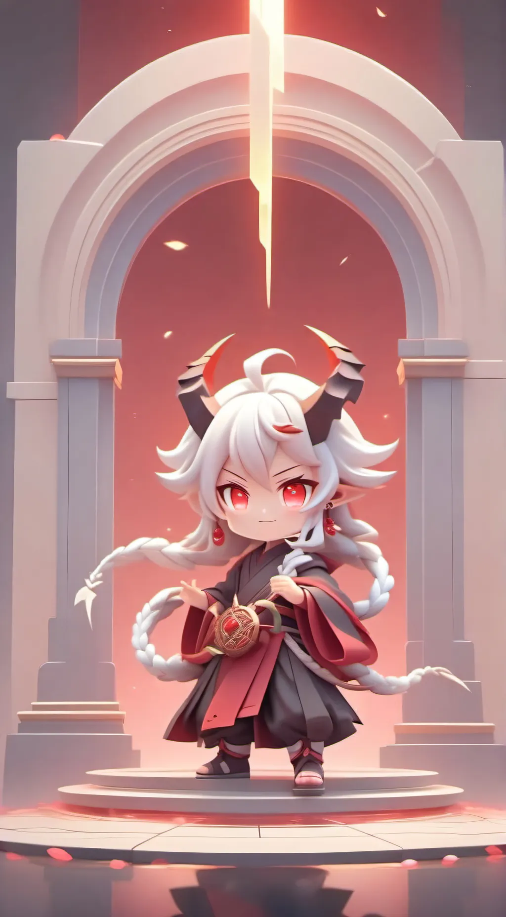 ai character: demon attack background