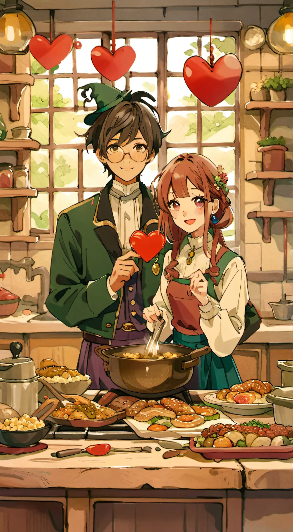 ai character: MHA Mother's day background