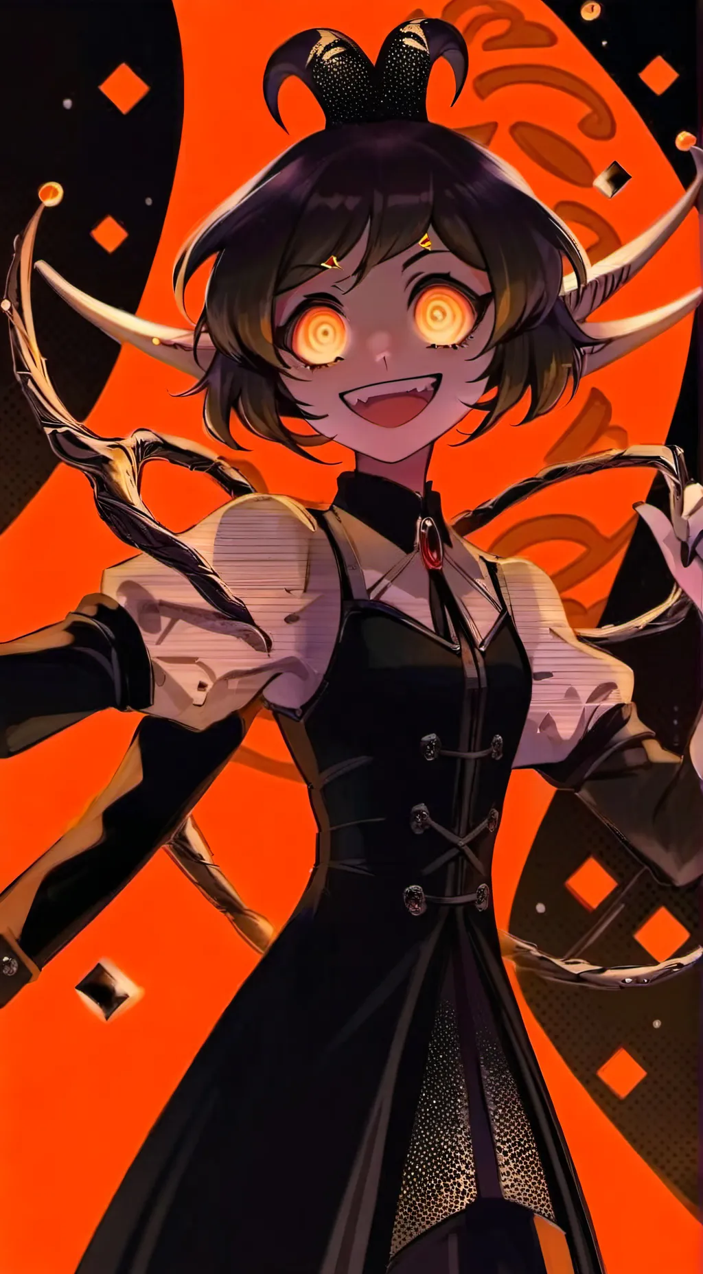 ai character: Cyn background