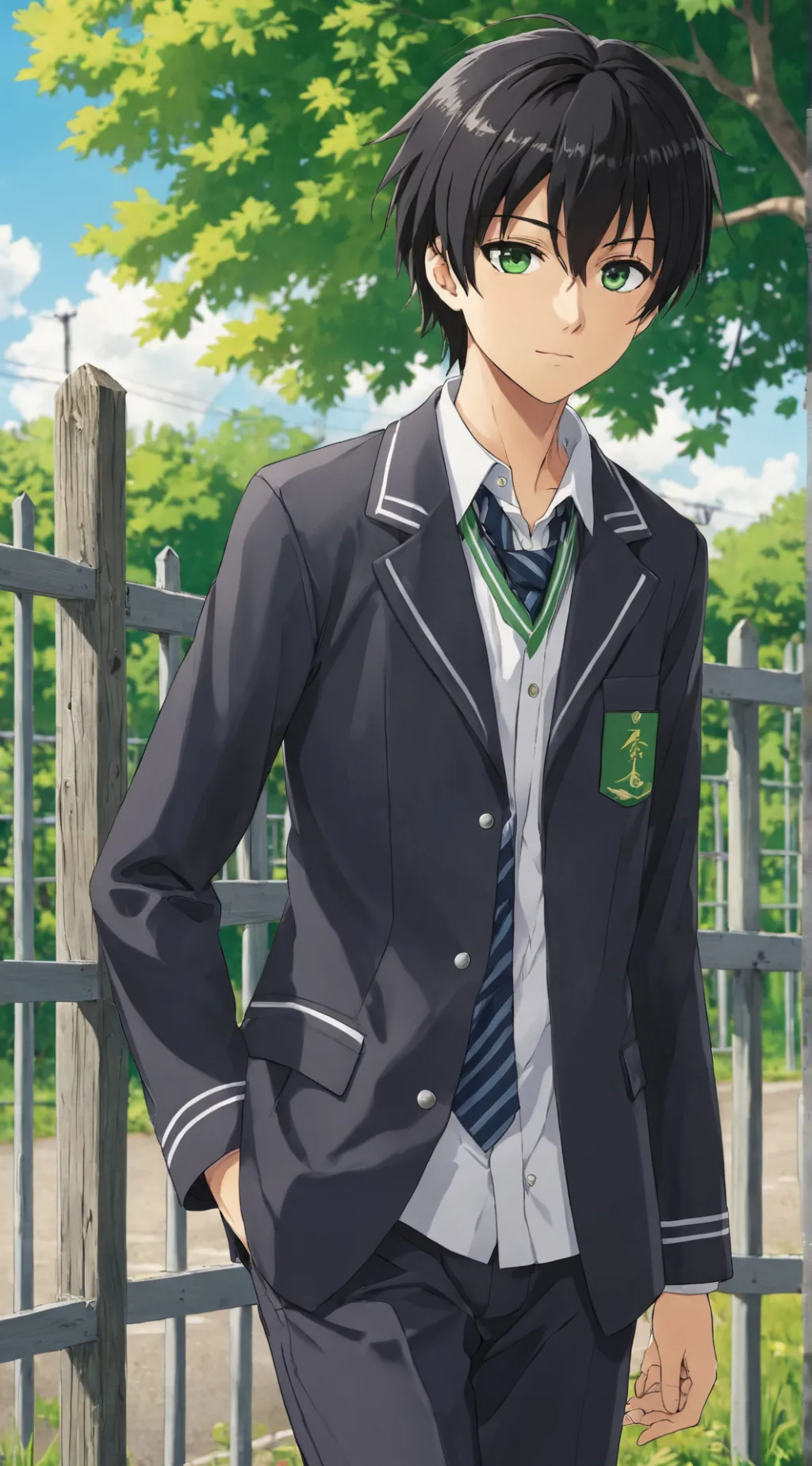 ai character: Akita Subano background