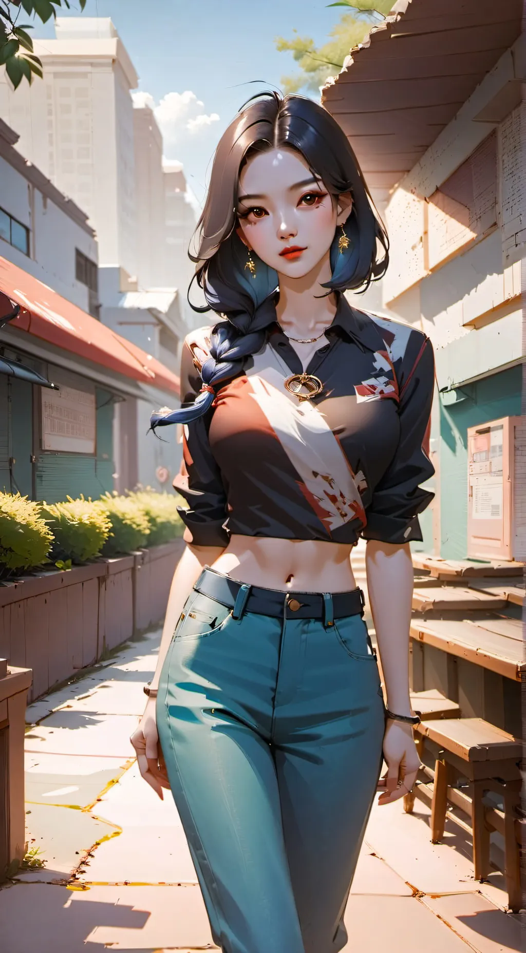 ai character: Yun Bo-ra (윤보라) background