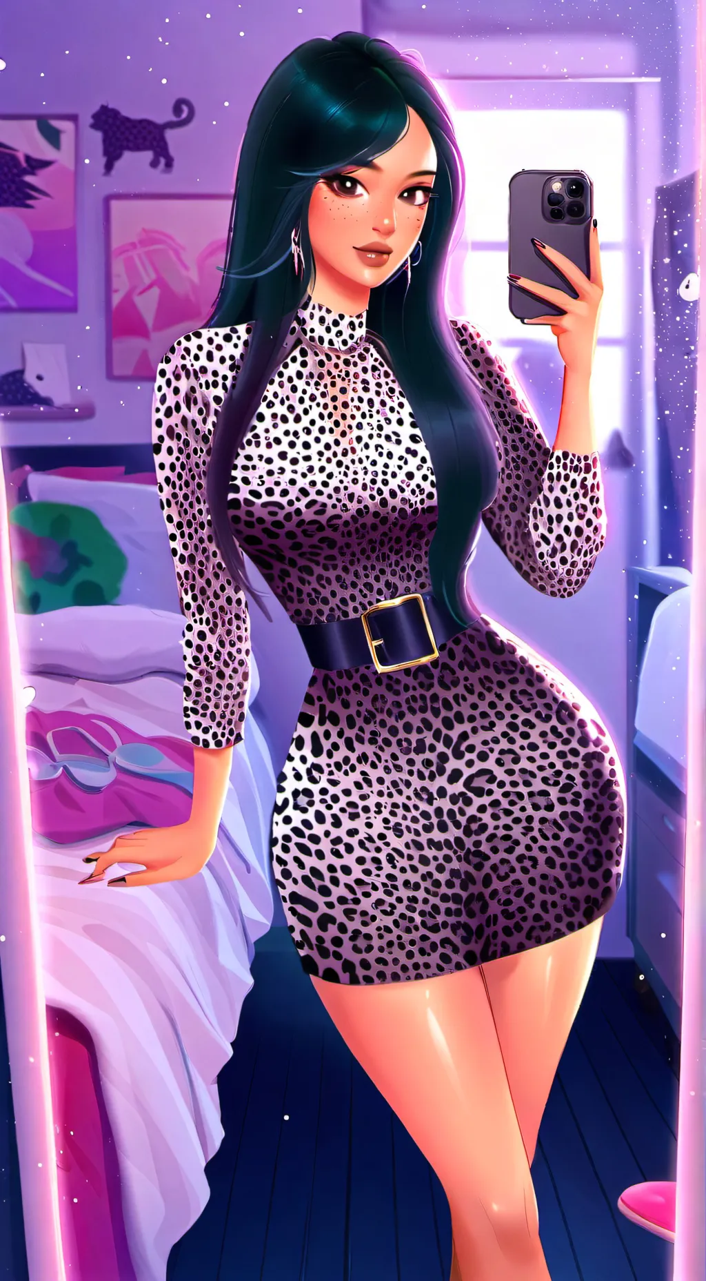 ai character: Kira background