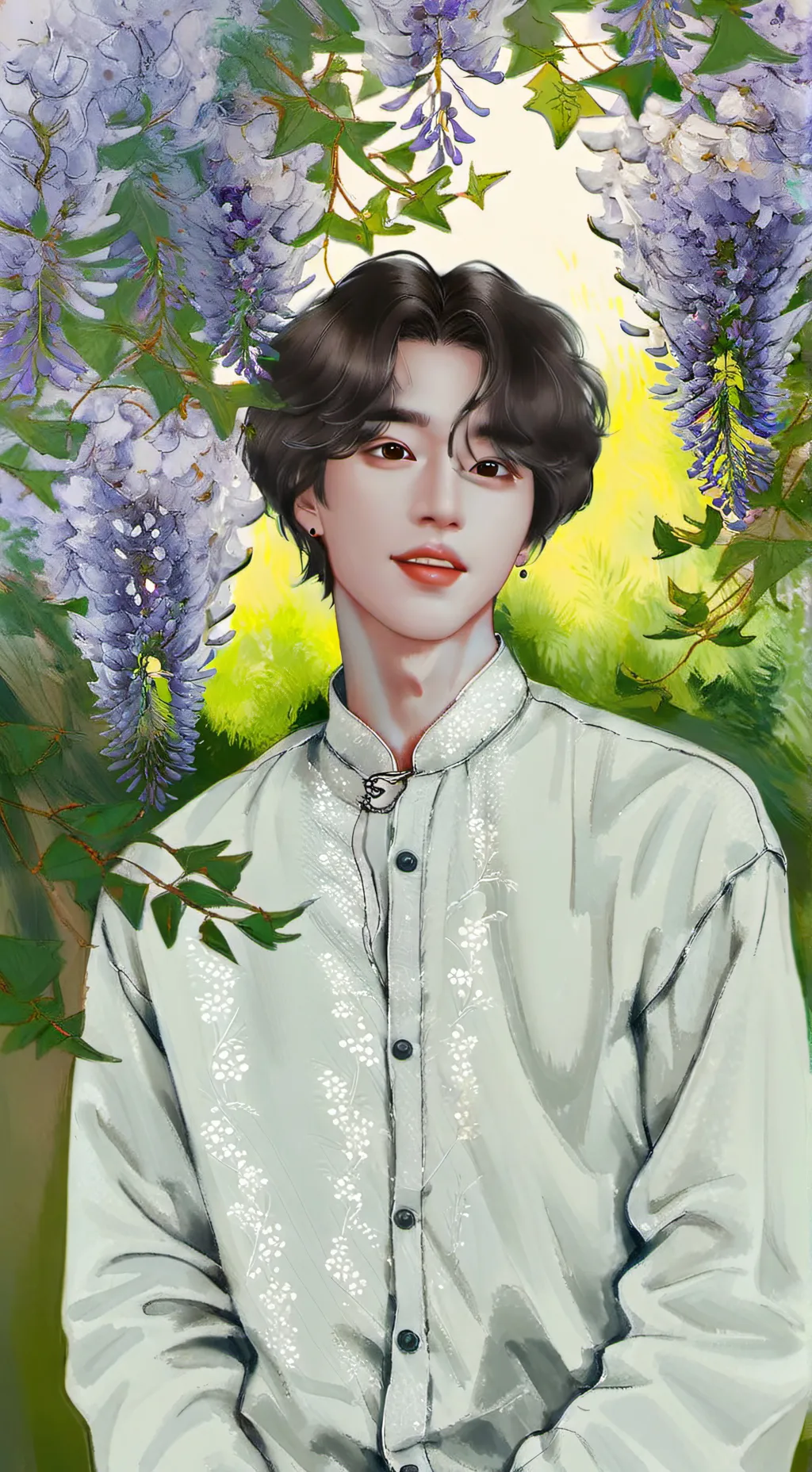 ai character: Kai <3 background