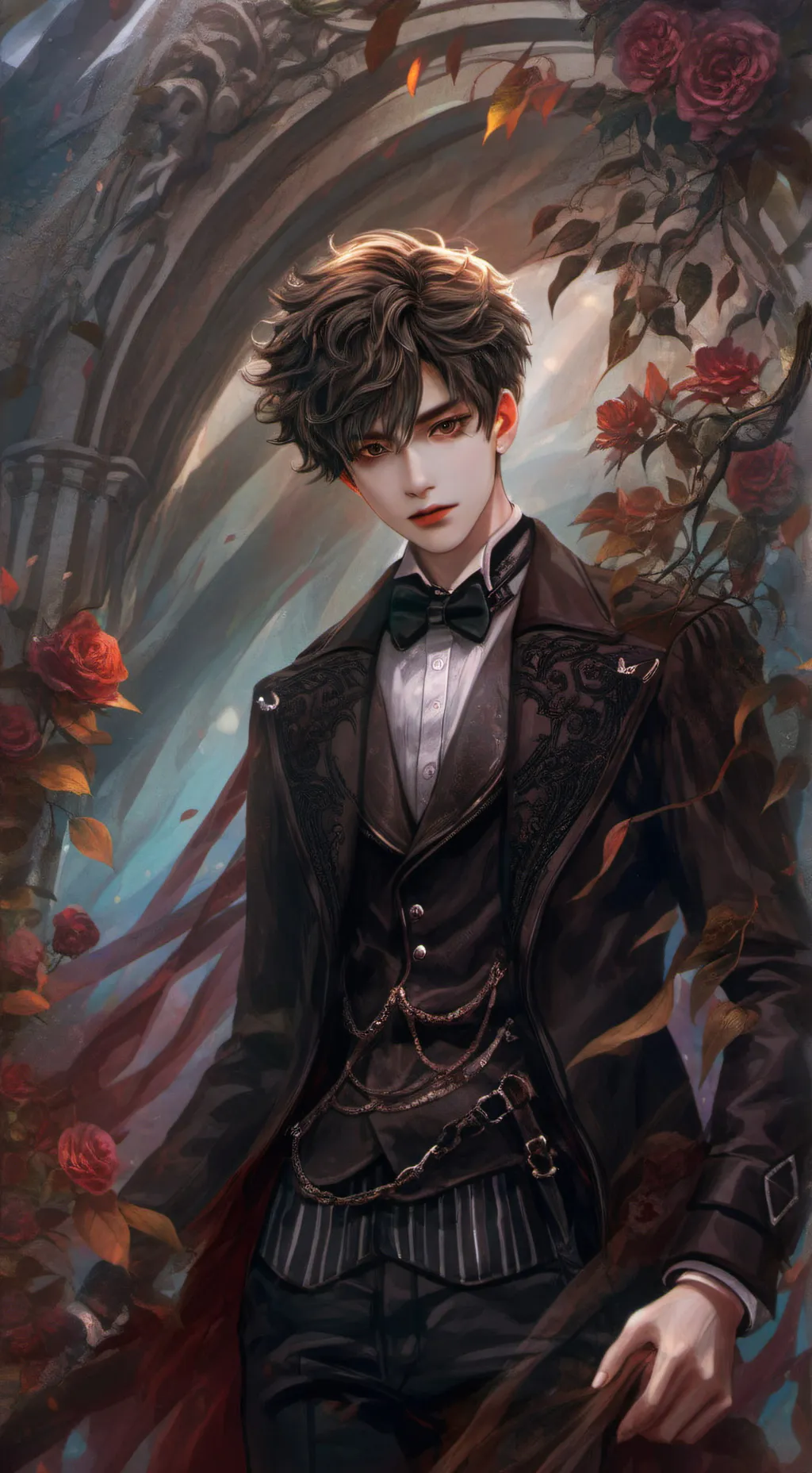 ai character: Mark background