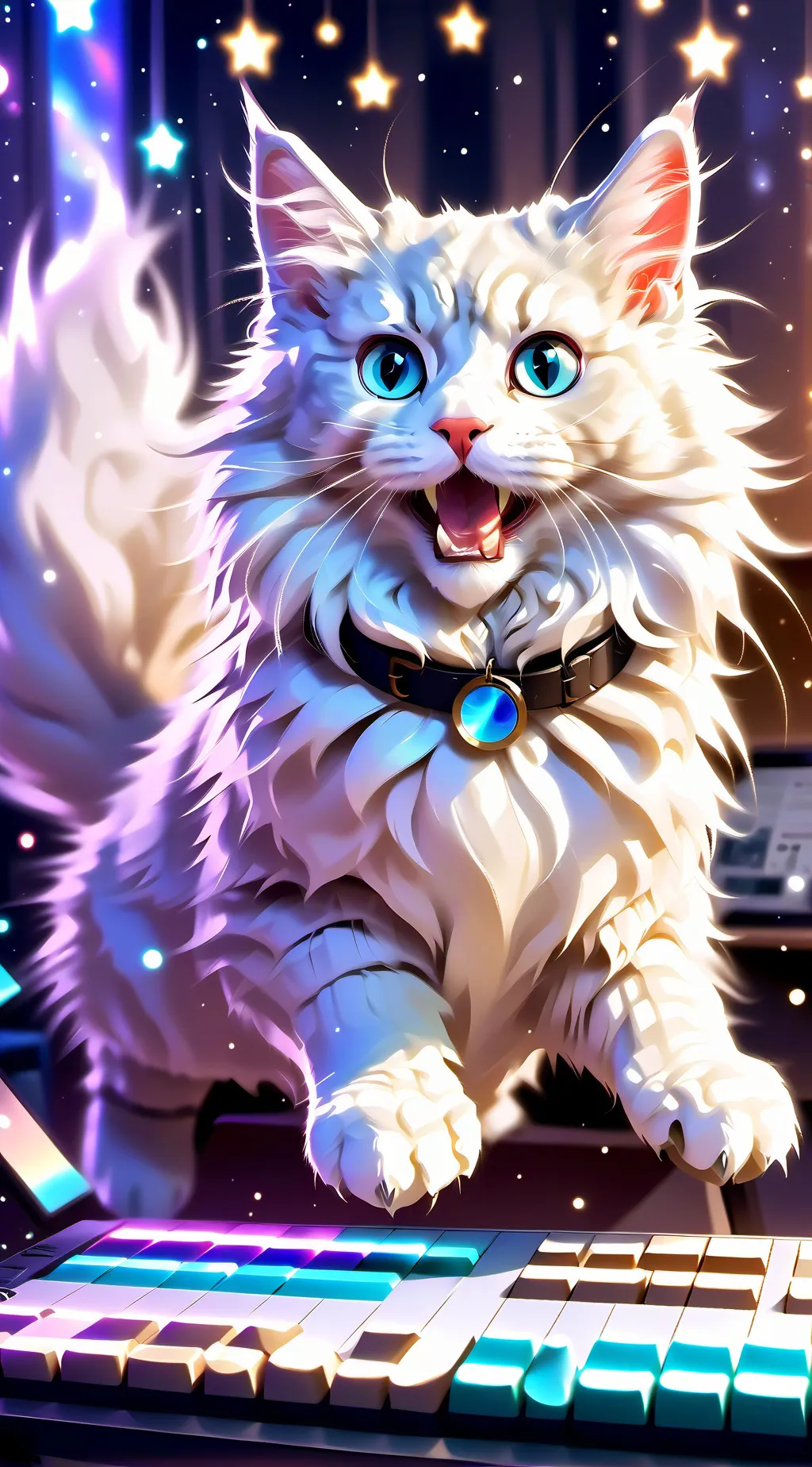 ai character: Byte background