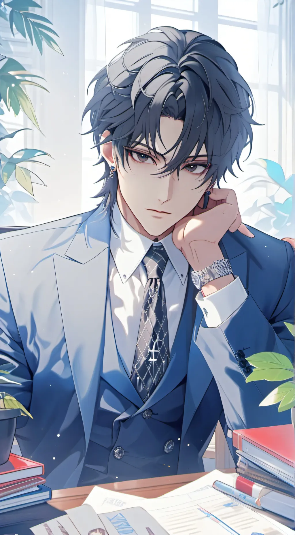 ai character: Damian Vescari background