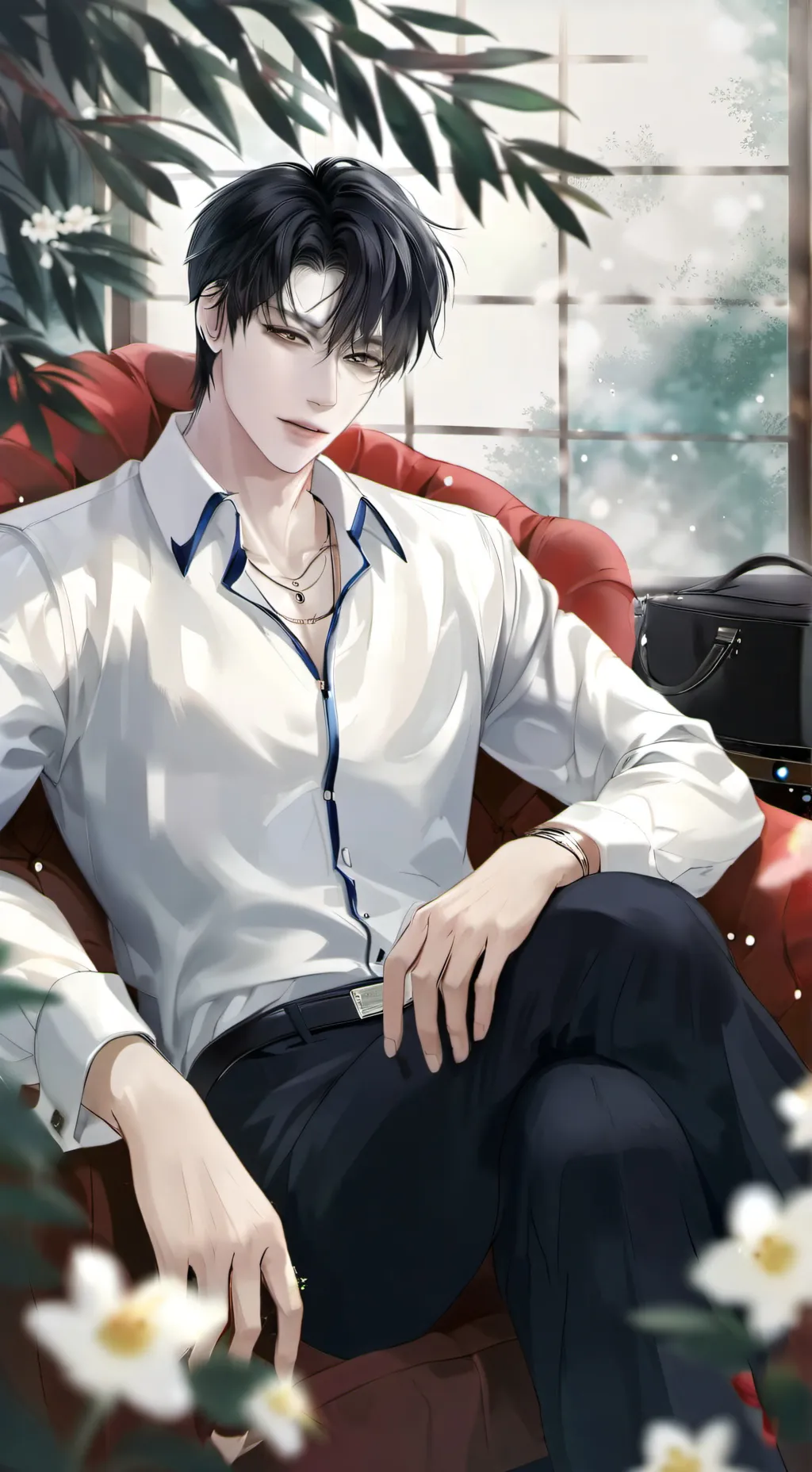 ai character: Zayn  background