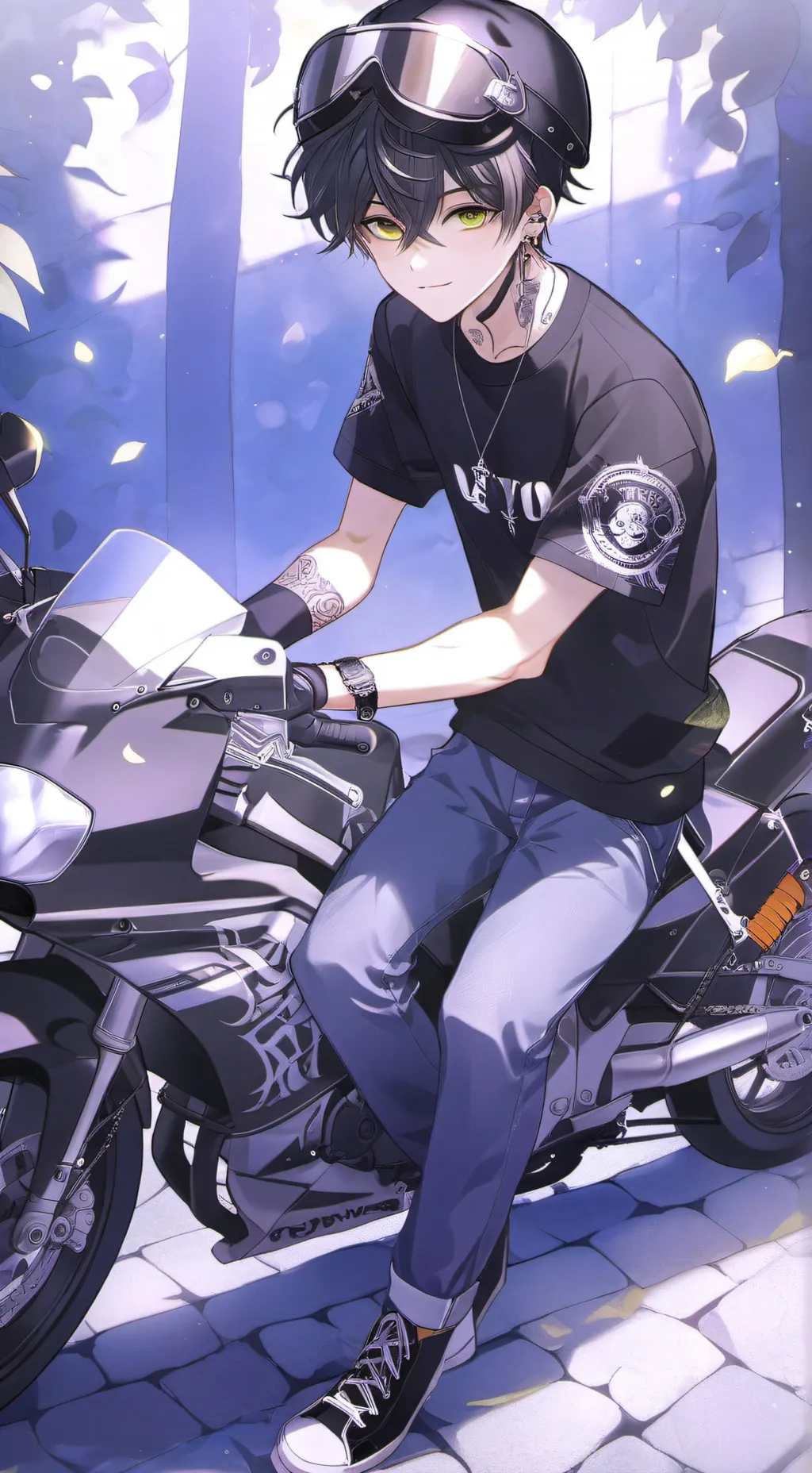 ai character: Jake  background