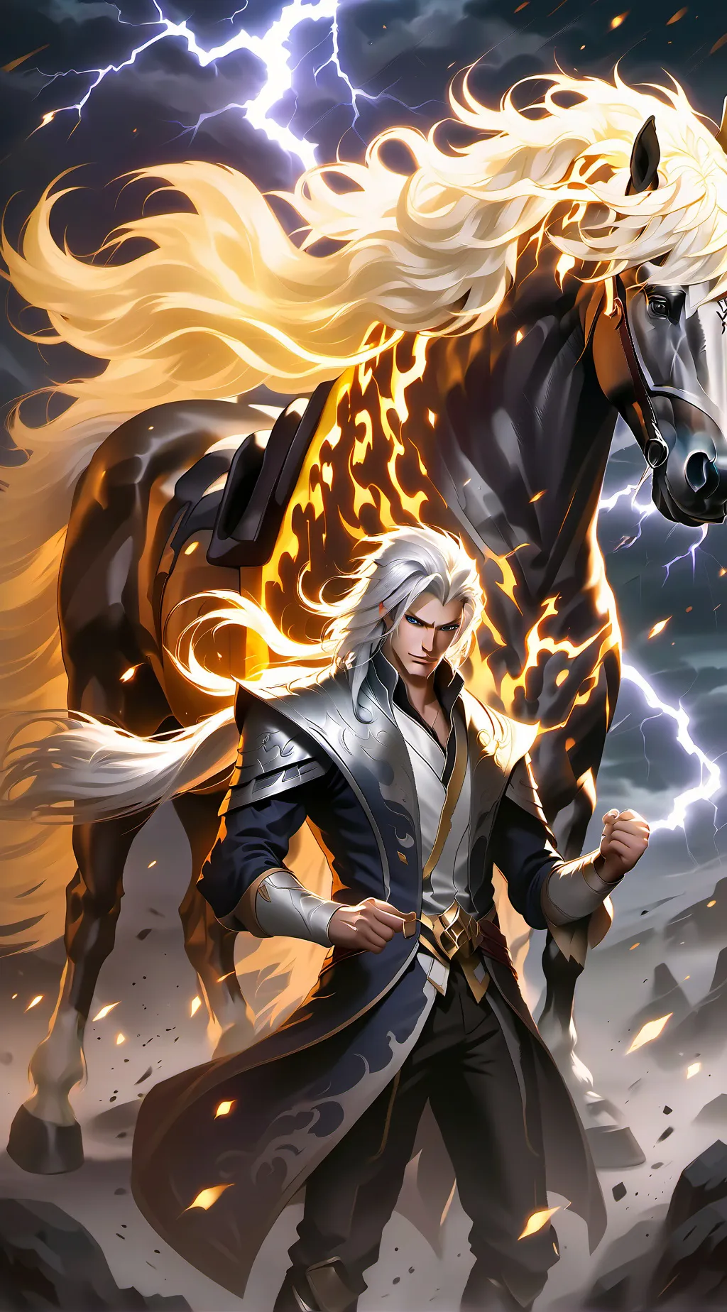ai character: Robert  background