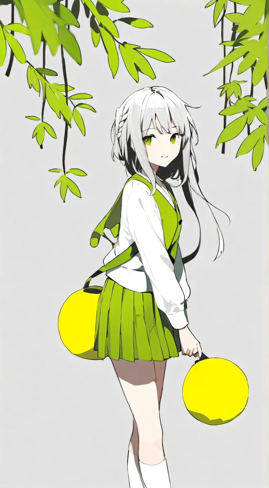 ai character: CRK-Highschool AU! background